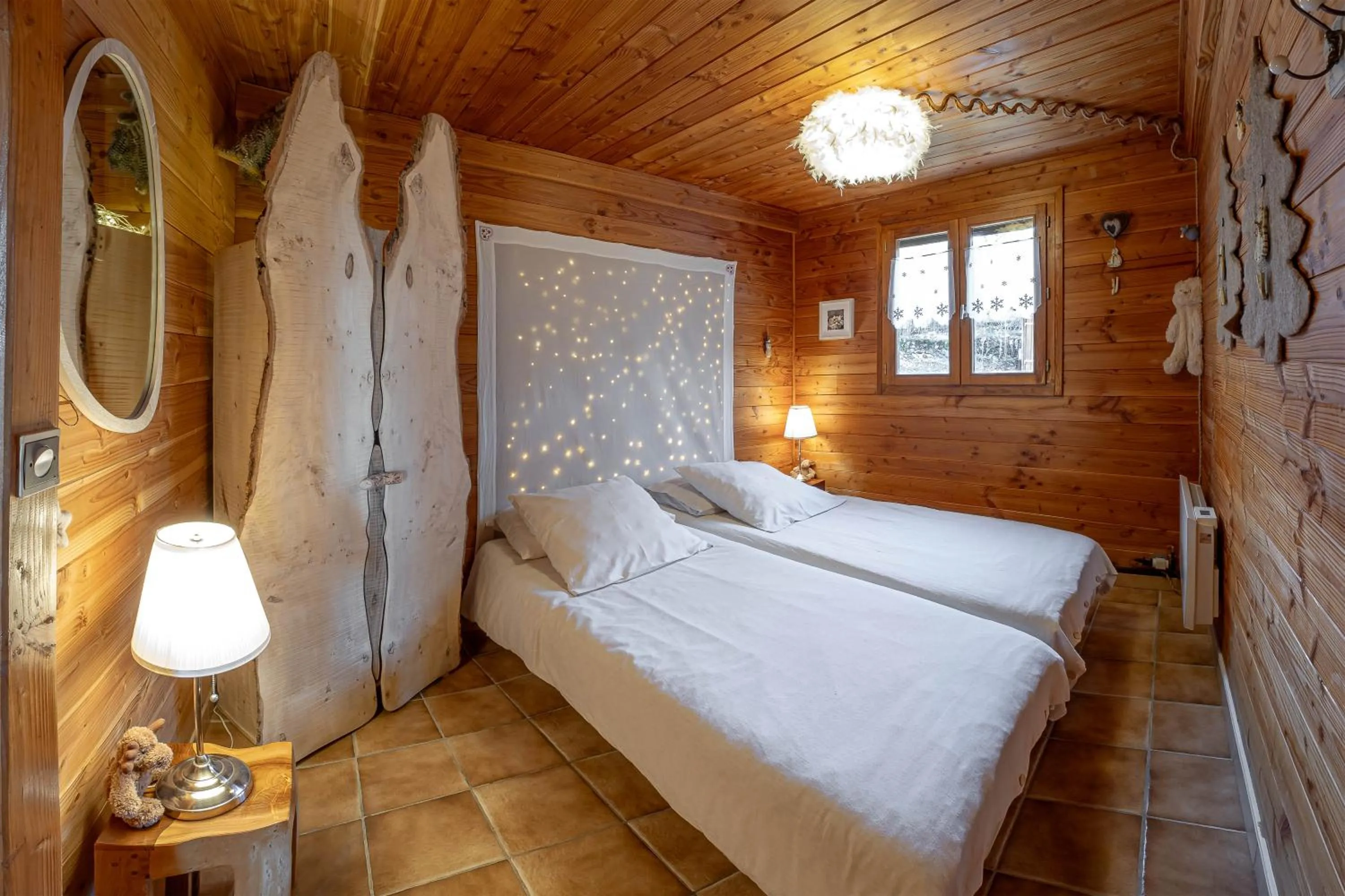 Bedroom, Bed in Chalet Carpe Diem