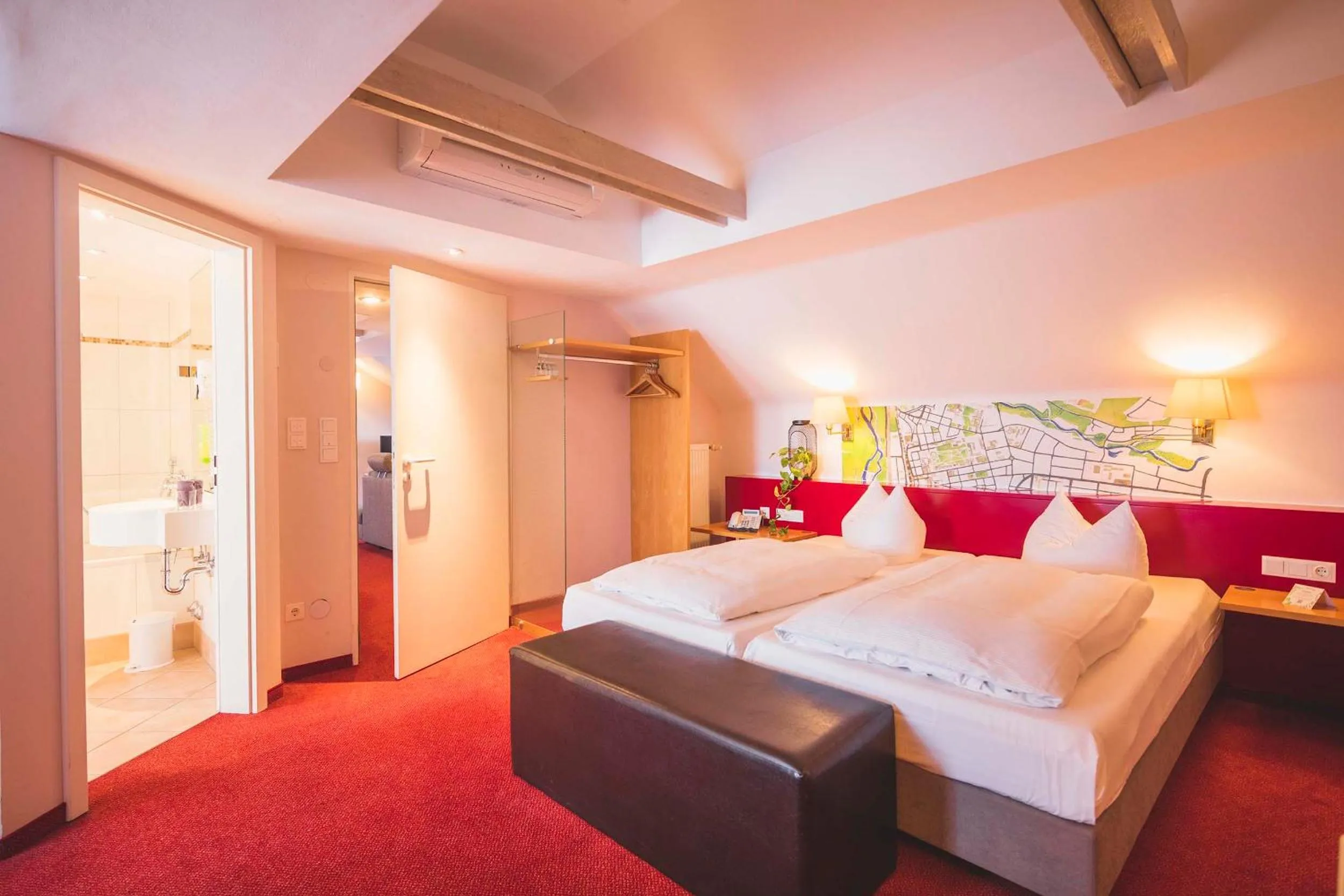 Photo of the whole room, Bed in Hotel Luise