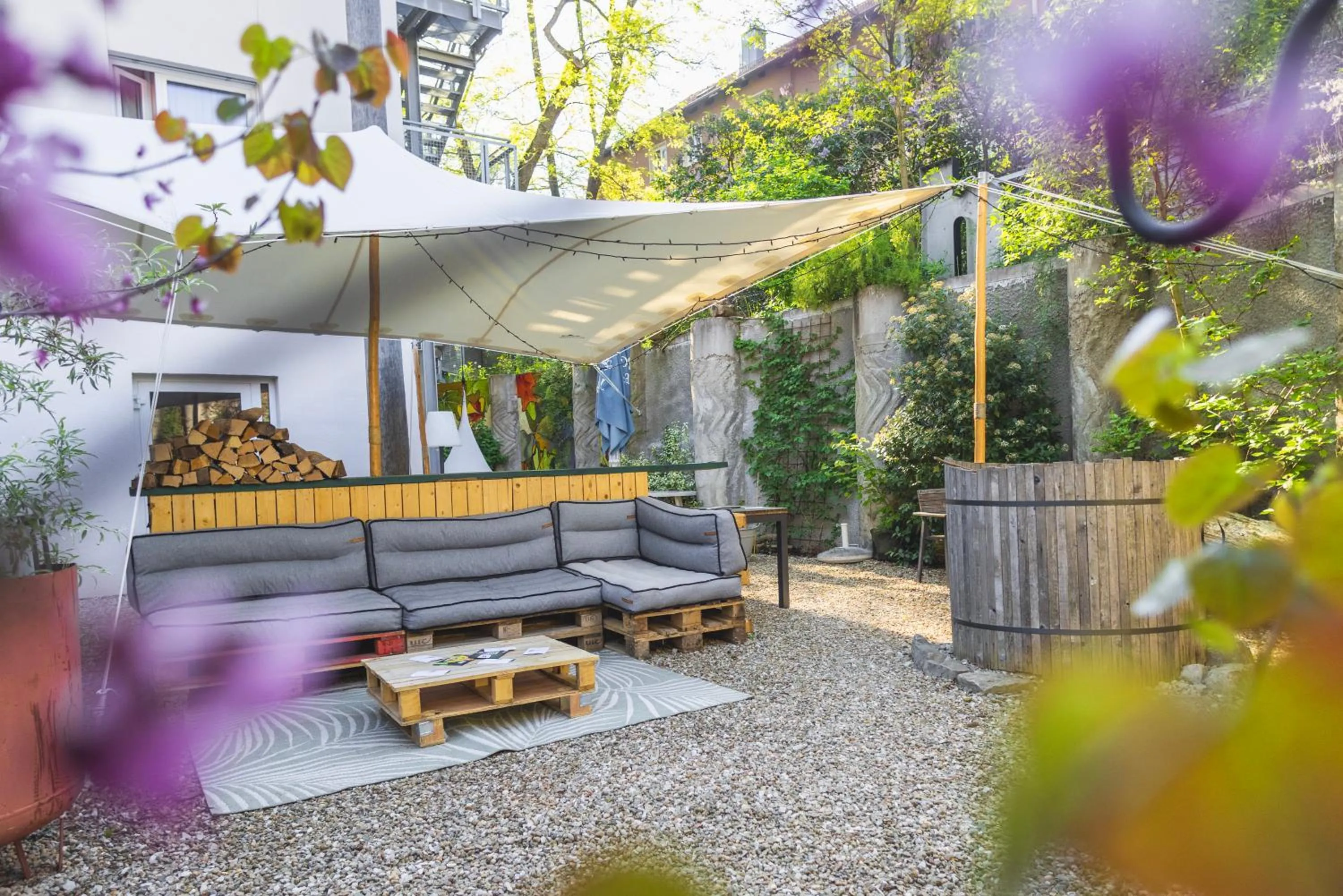Patio in Hotel Luise