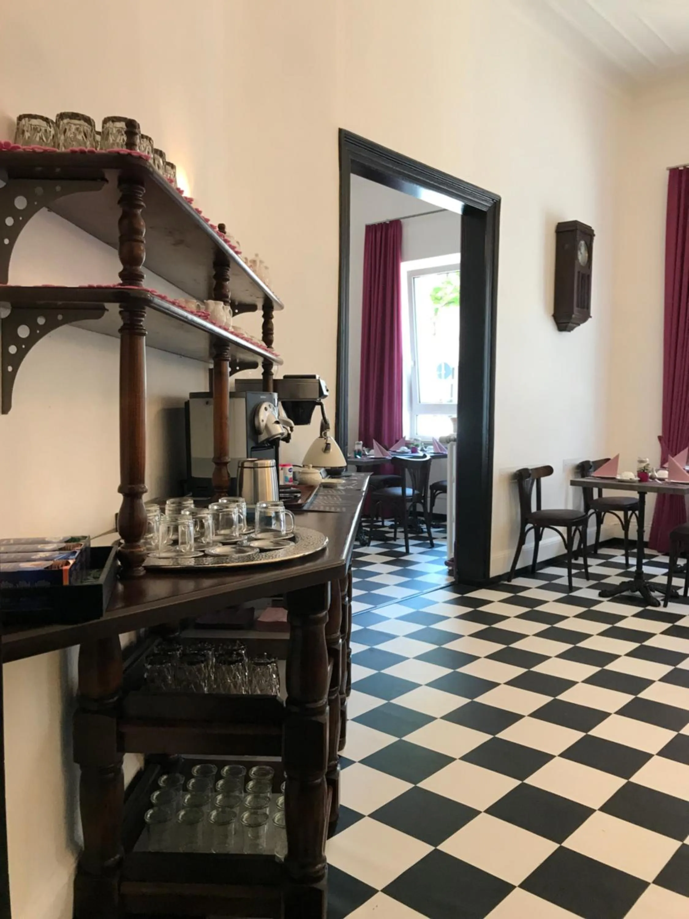 Dining area in SmartHotel Mystique Self check-in