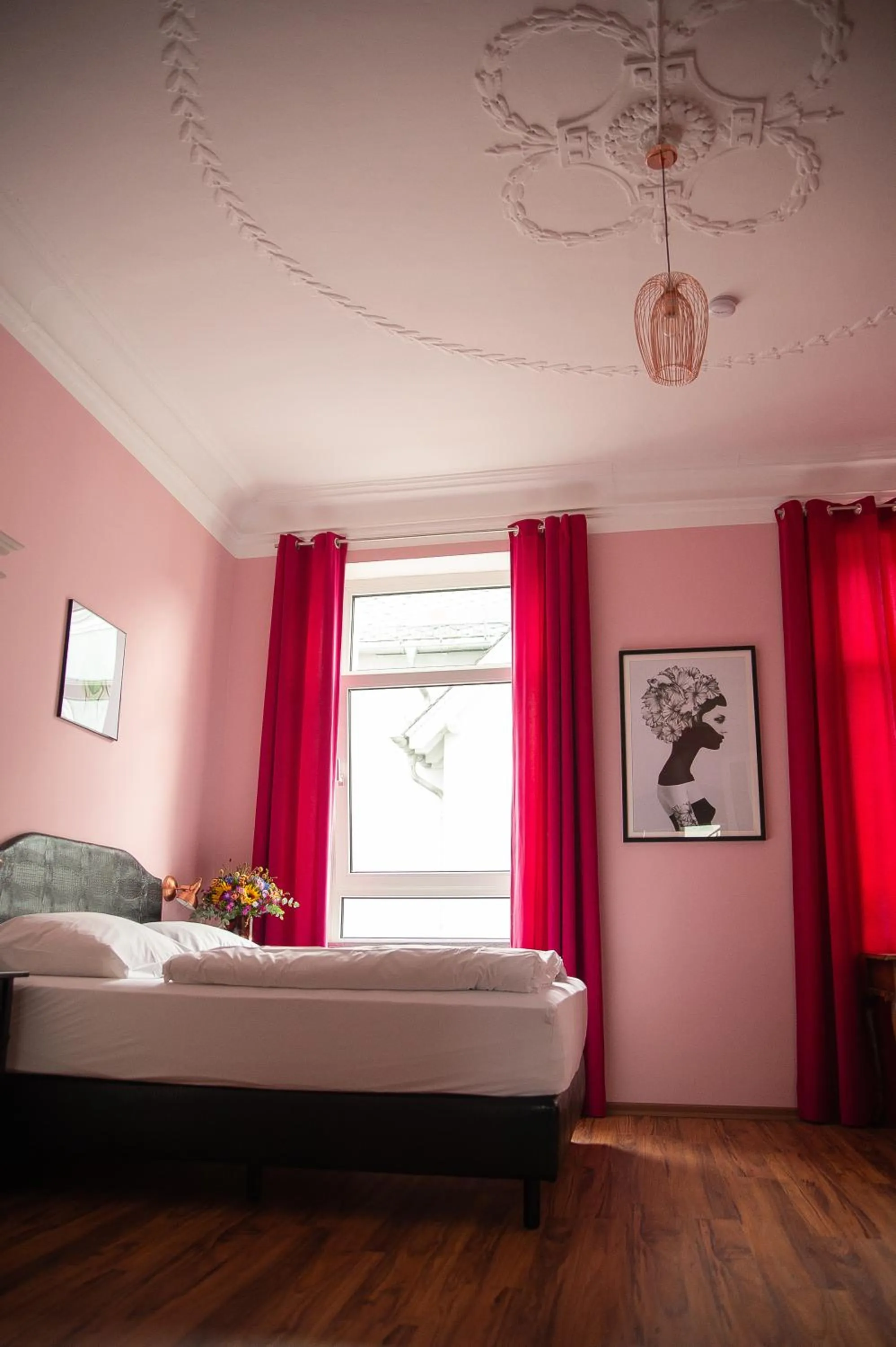 Bed in SmartHotel Mystique Self check-in