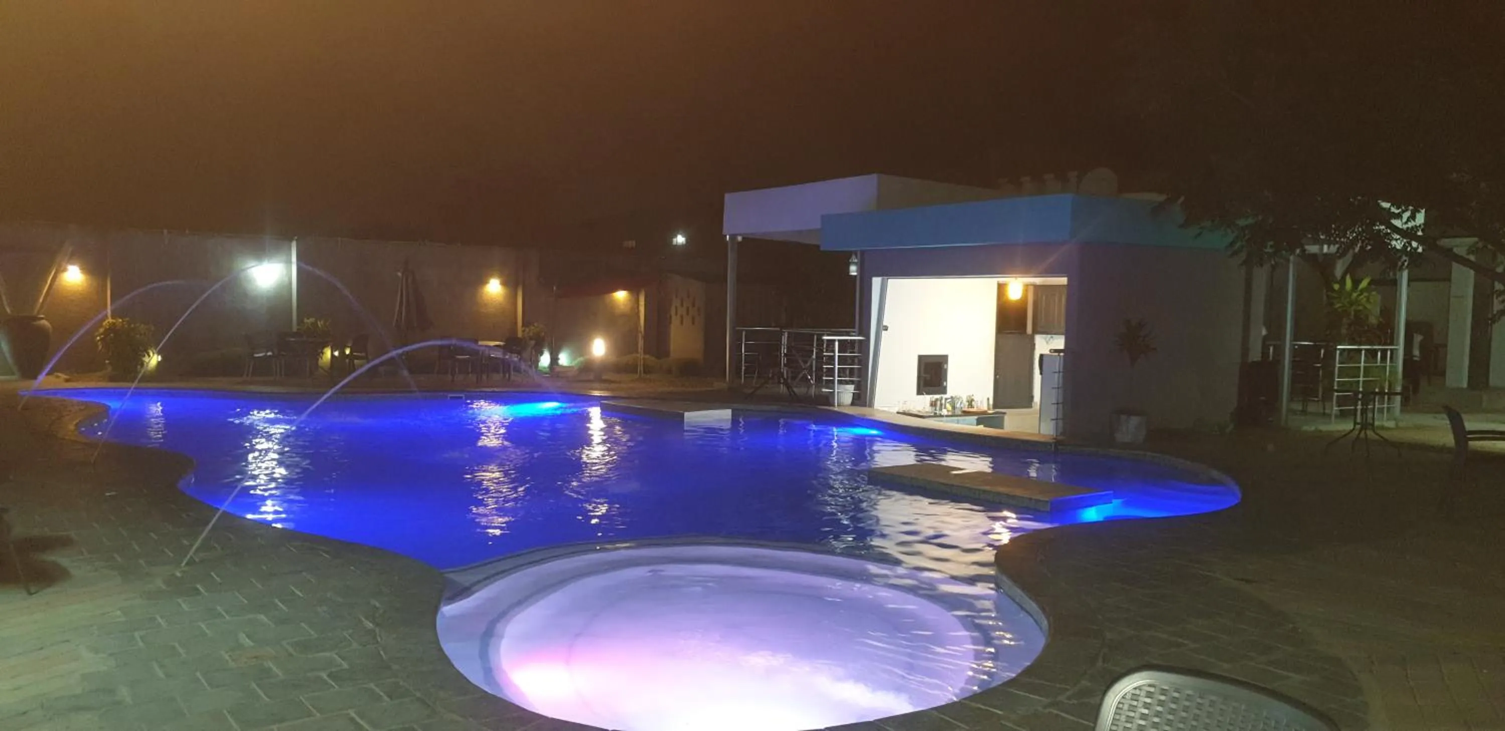 Pool view in THE ESCAPE LODGE