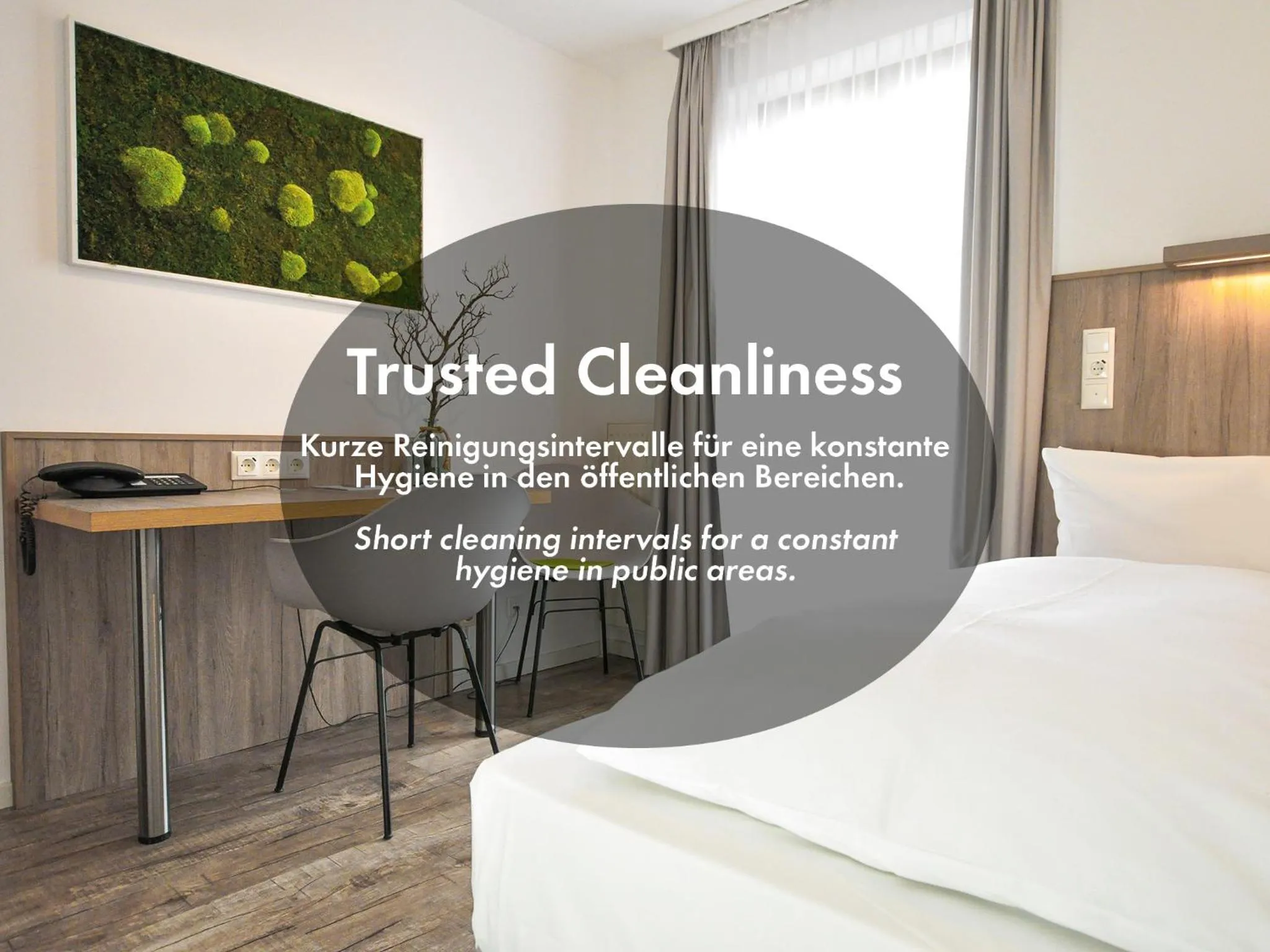 Lobby or reception, Bed in Hotel Perlach Allee by Blattl