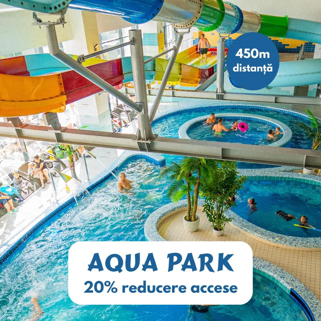 Aqua park in Hotel TISA