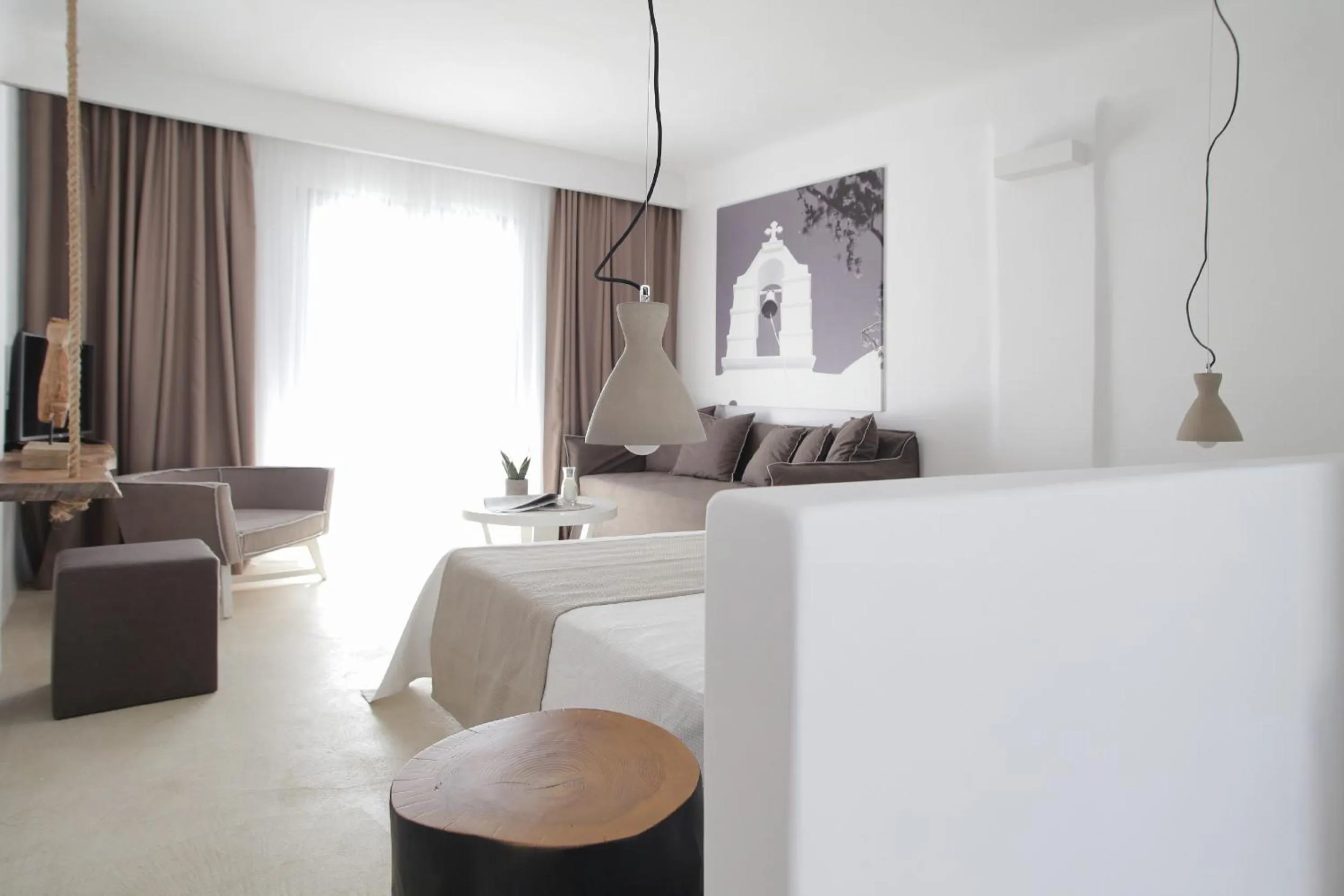 Photo of the whole room in Livin Mykonos Hotel - Adults Only