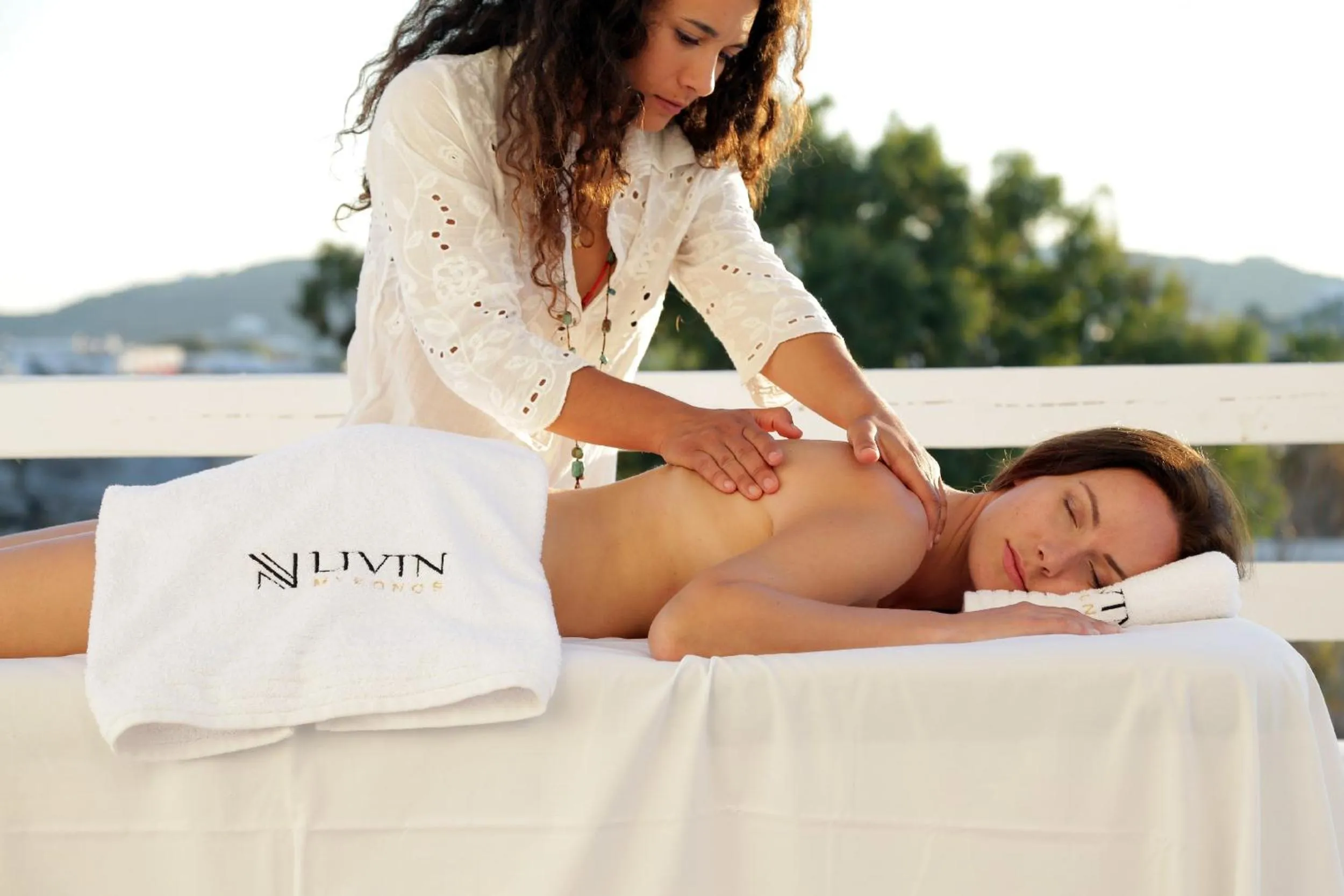 Massage in Livin Mykonos Hotel - Adults Only