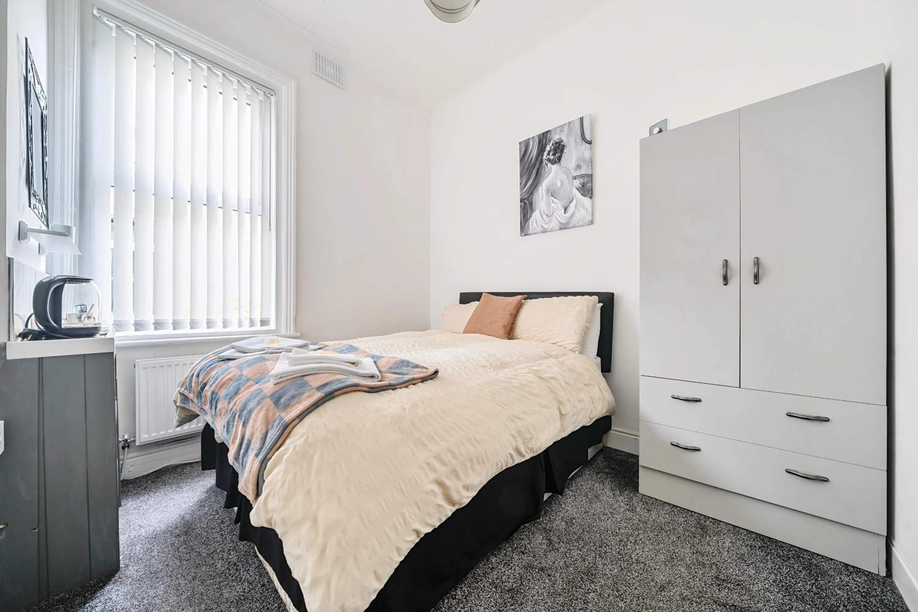 Bed in Willin House Hotel