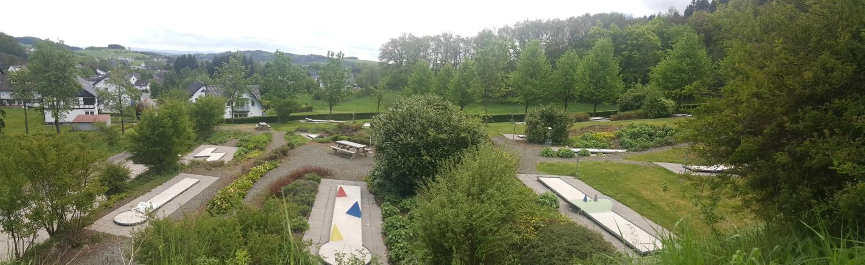 Minigolf in Hotel Hesborner Kuckuck