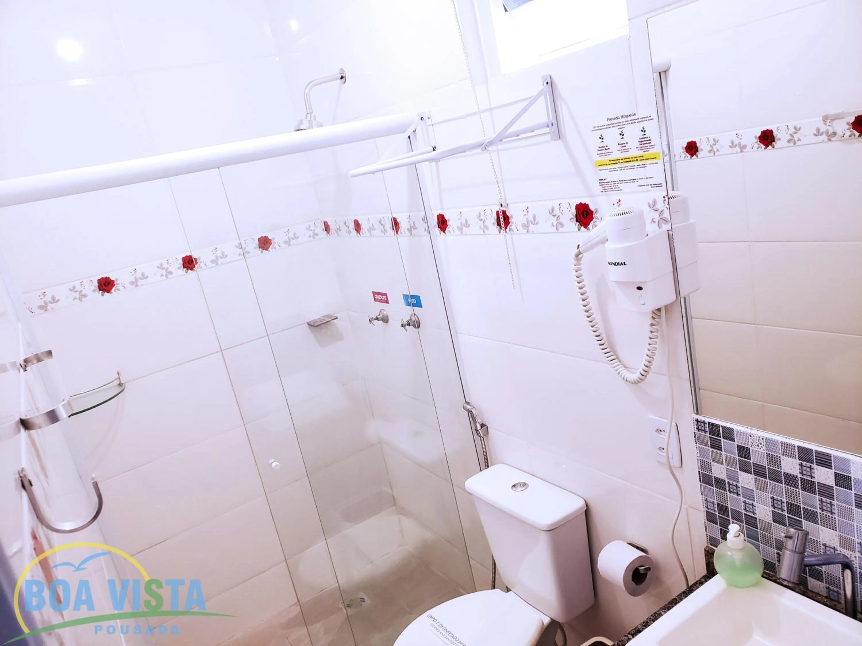 Bathroom in Pousada Boa Vista