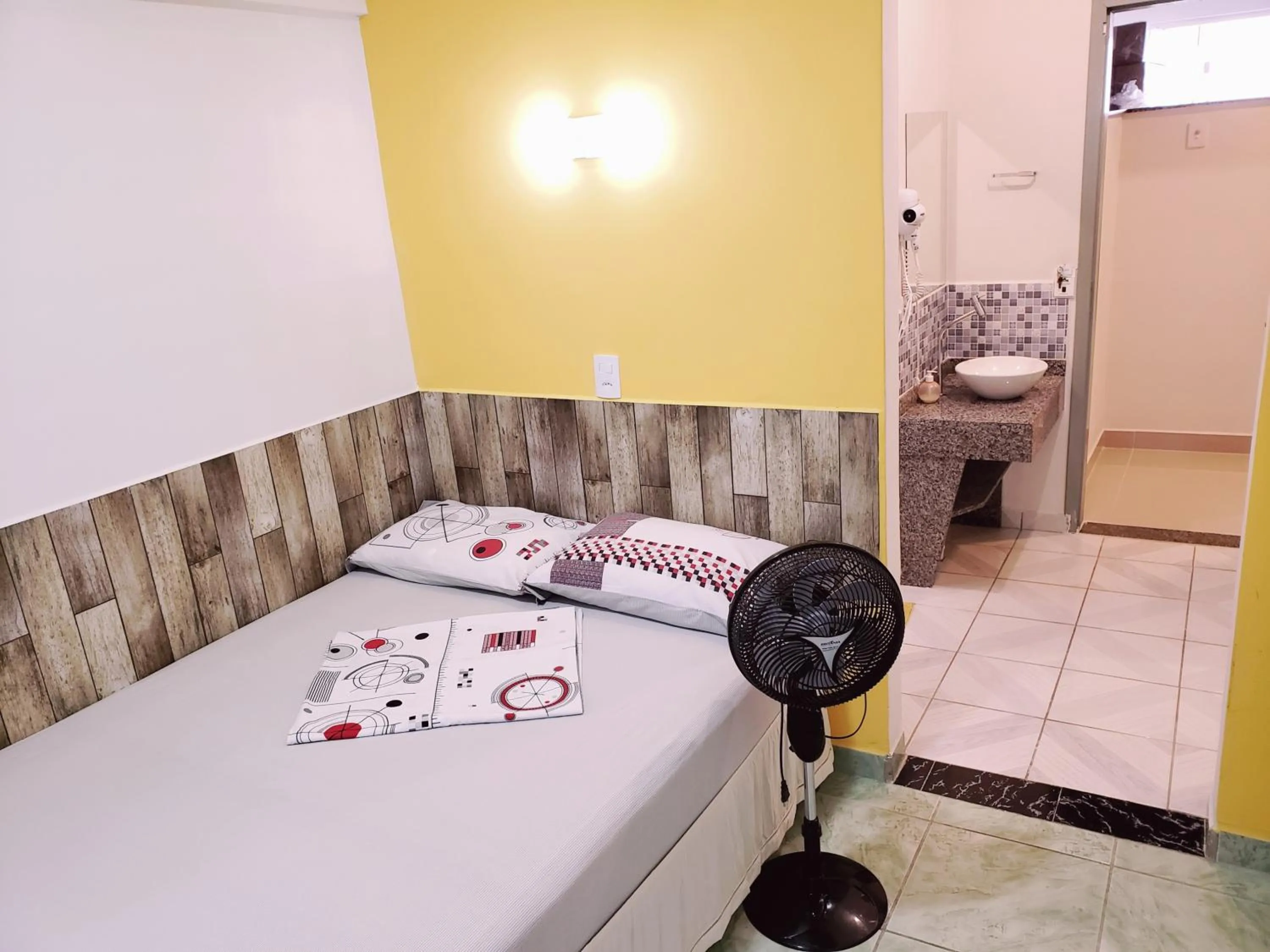 Bed in Pousada Boa Vista