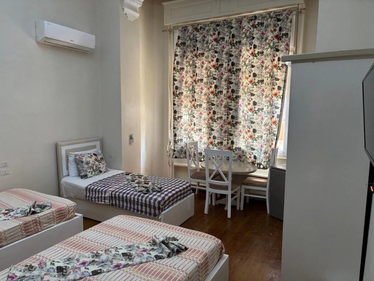 Bed in columbia sky city hotel