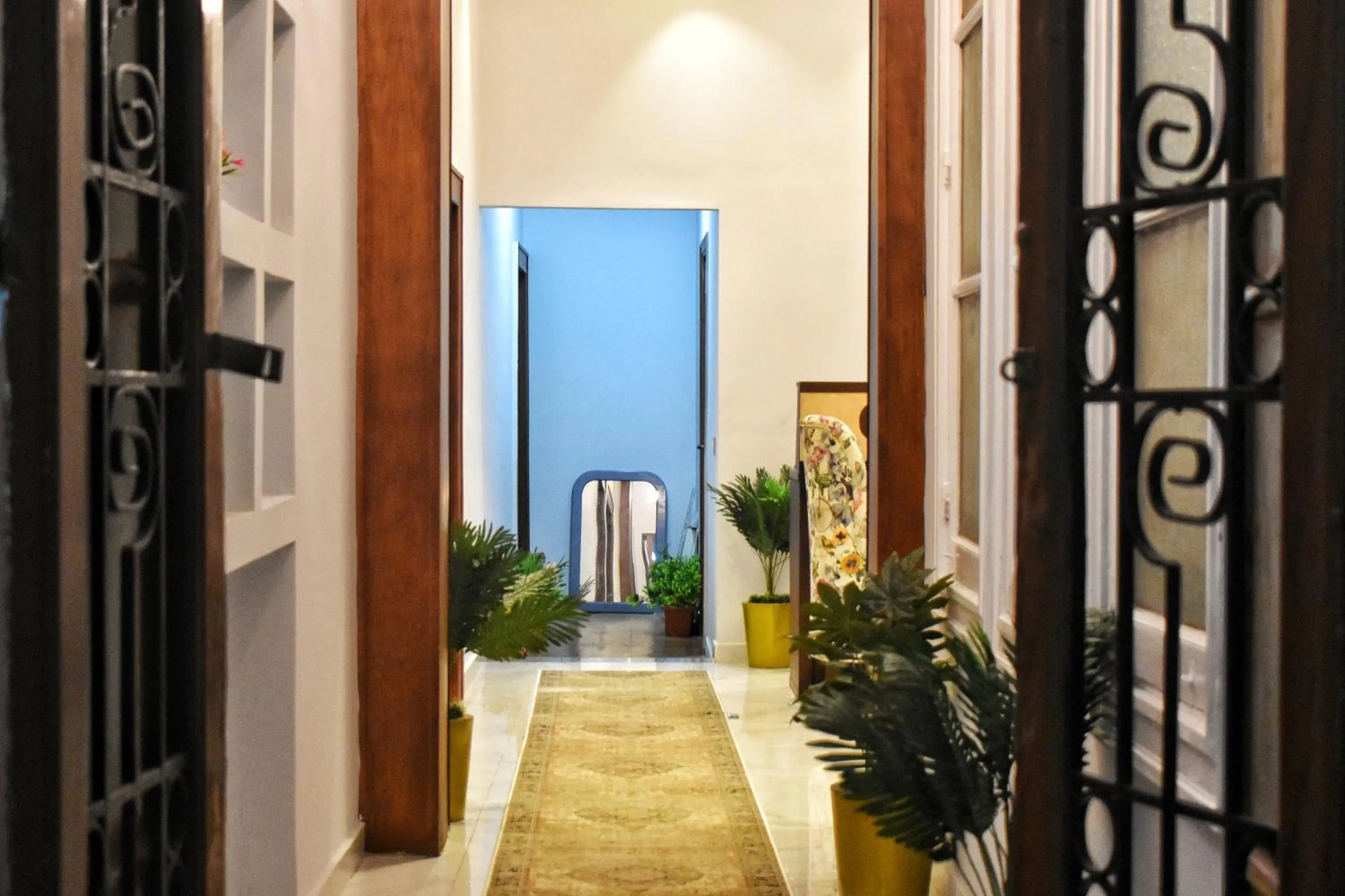 Facade/entrance in columbia sky city hotel