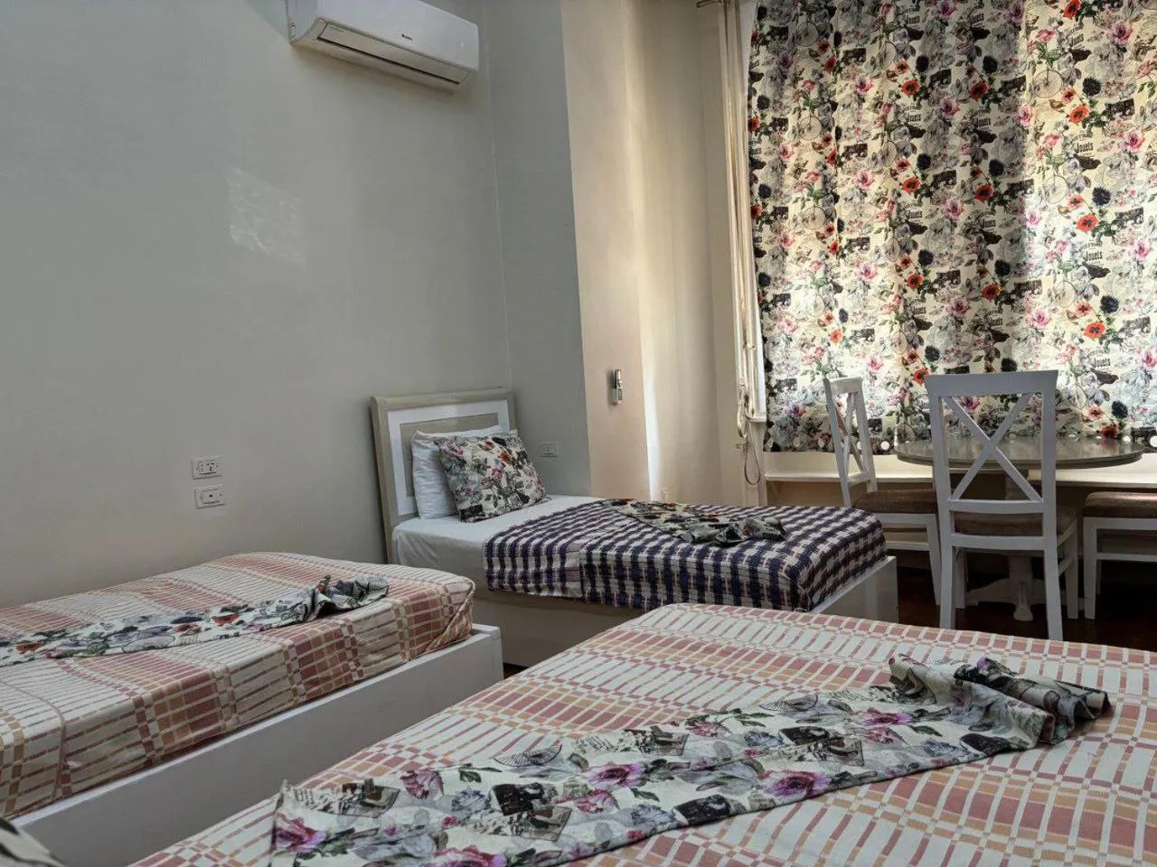 Bed in columbia sky city hotel