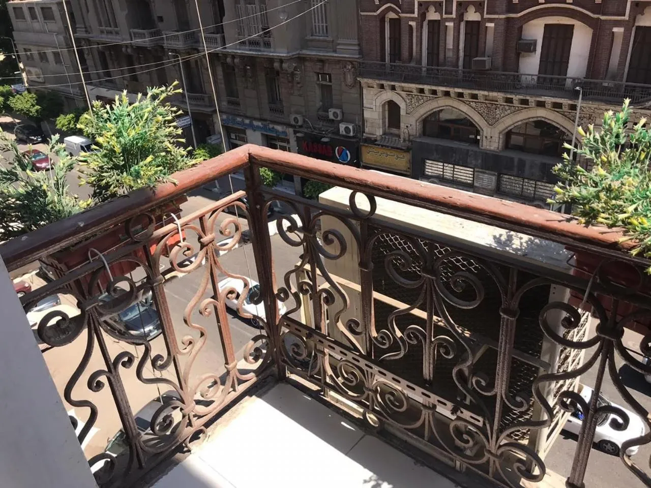 Balcony/Terrace in columbia sky city hotel