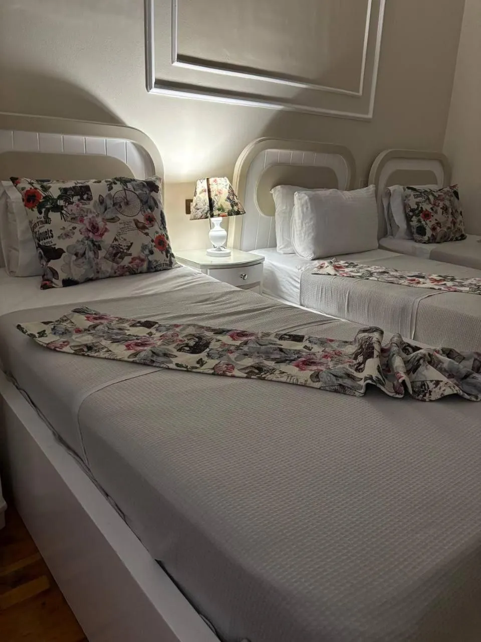 Bed in columbia sky city hotel