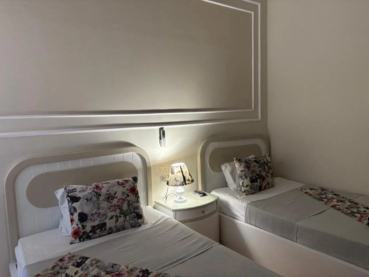 Bed in columbia sky city hotel