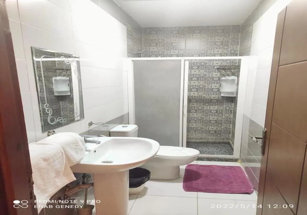 Toilet in columbia sky city hotel