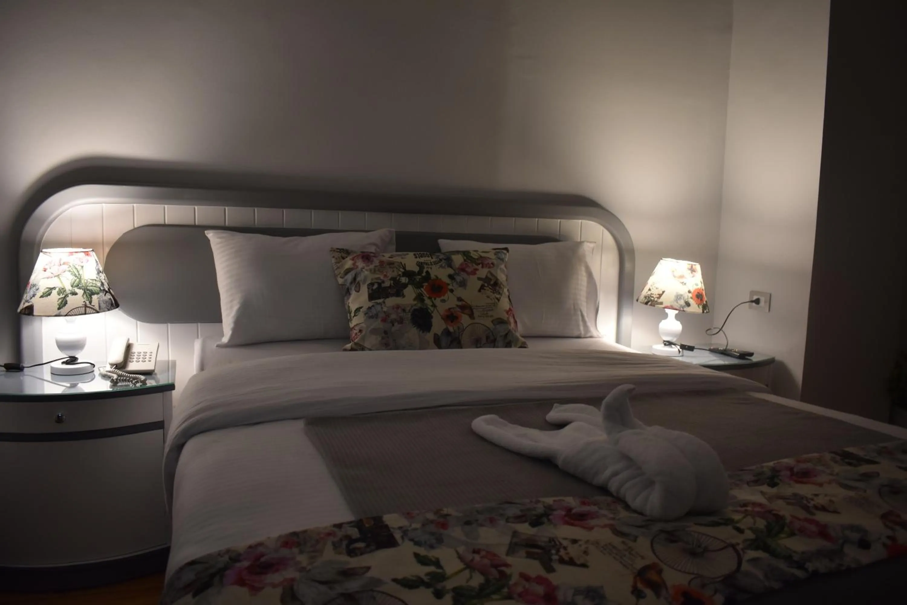 Bed in columbia sky city hotel