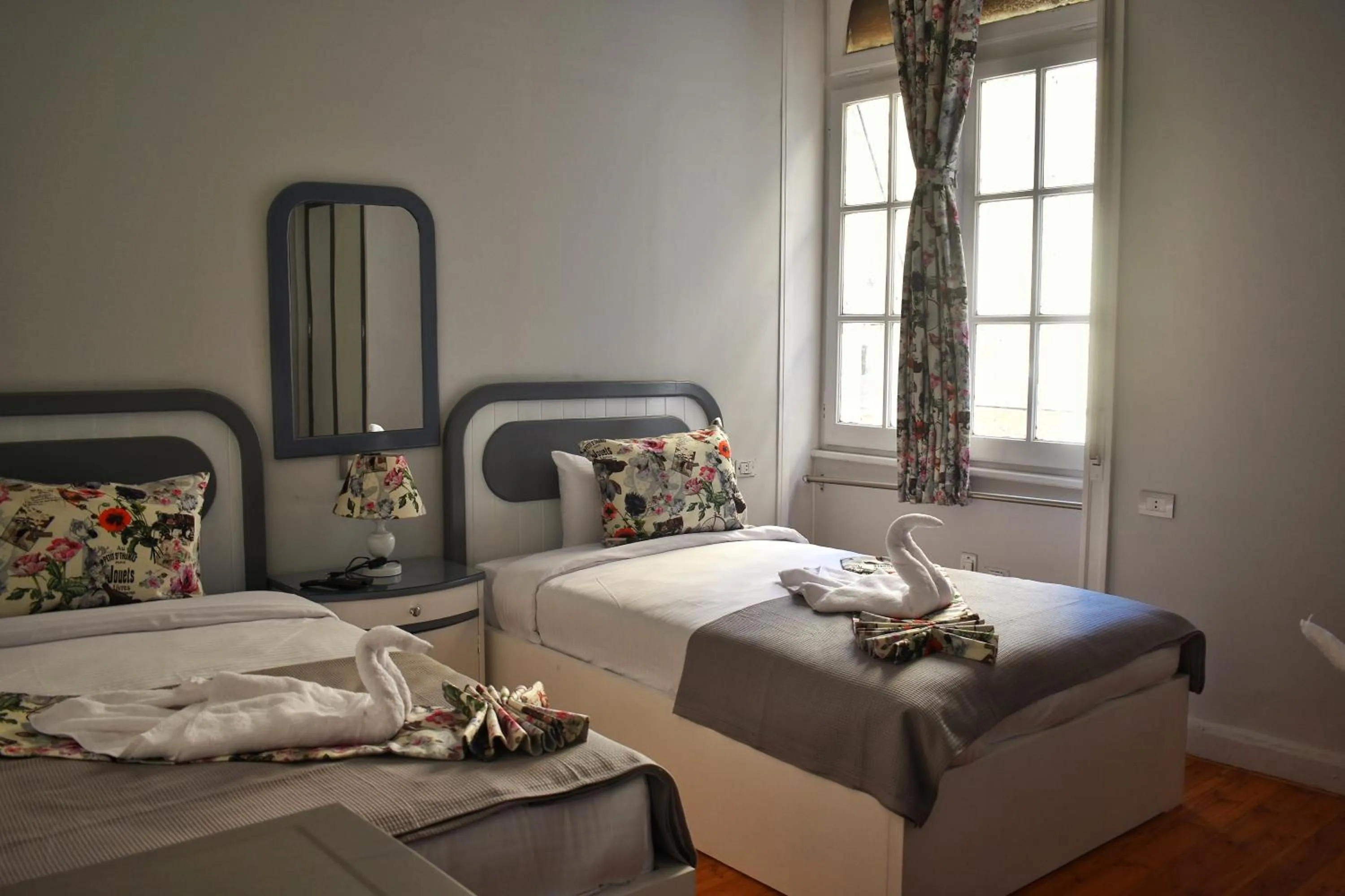 Bed in columbia sky city hotel