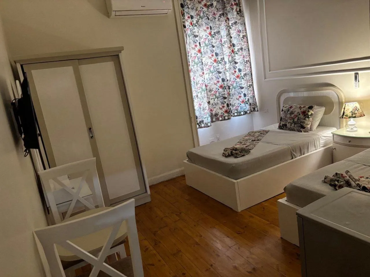 Bed in columbia sky city hotel