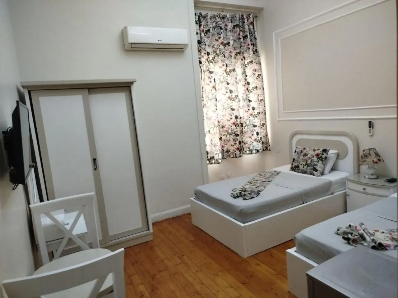 Bed in columbia sky city hotel