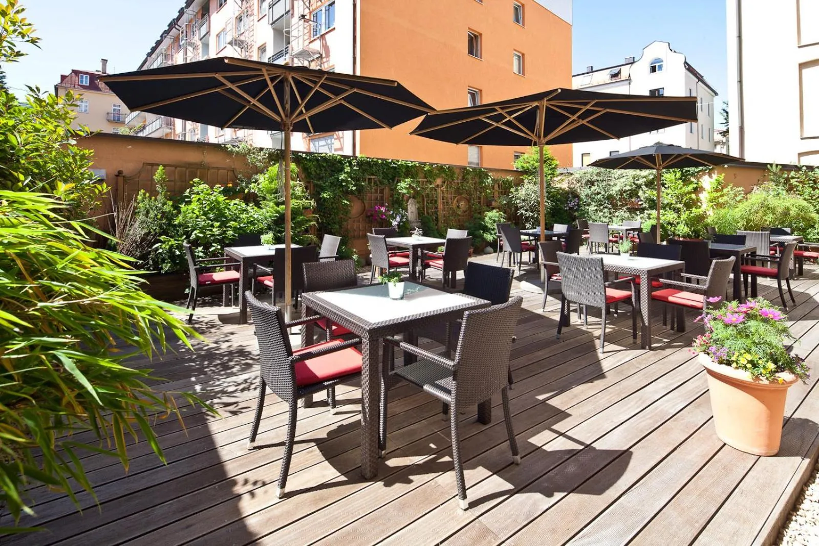 Balcony/Terrace in Bavaria Boutique Hotel