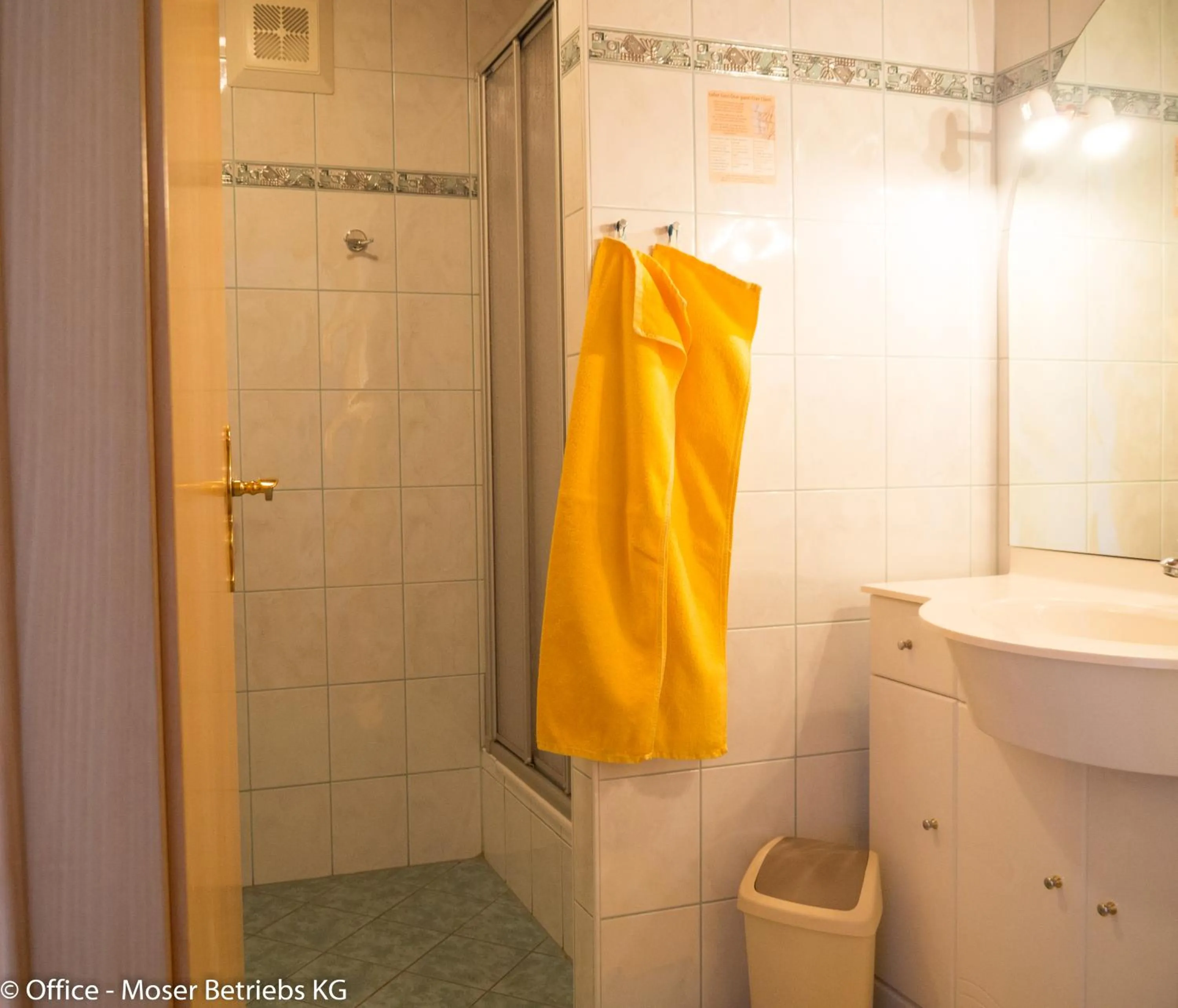 Shower in Alpengasthof Moser