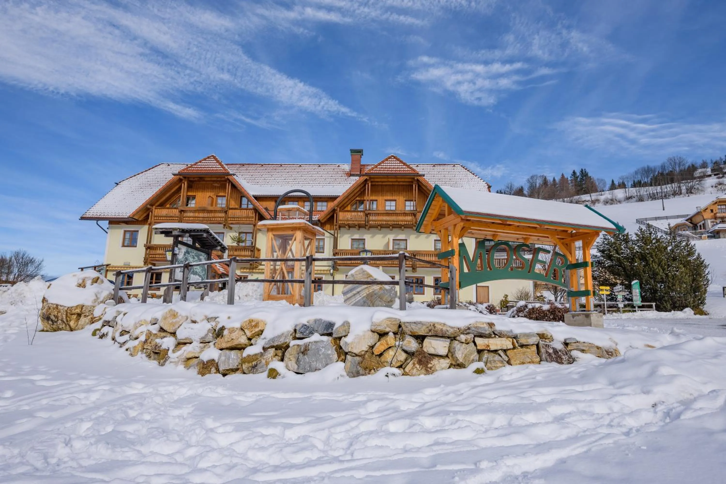 Property building in Alpengasthof Moser