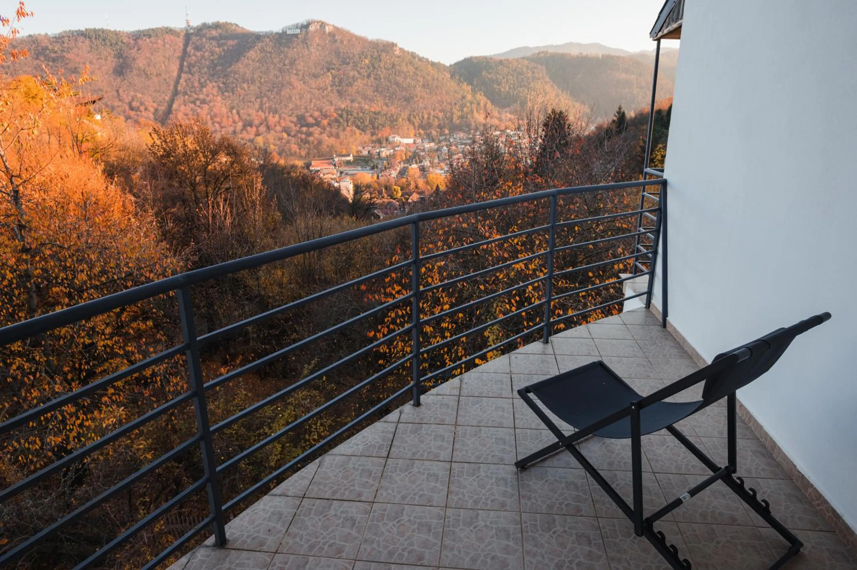 Balcony/Terrace in Pensiunea Warthe Bed & Breakfast