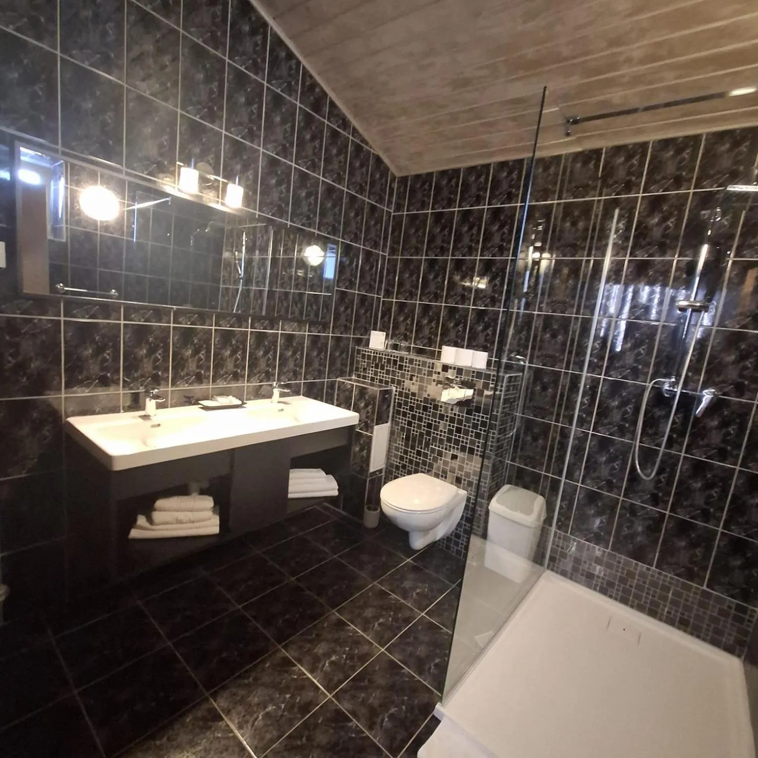 Bathroom in Pensiunea Warthe Bed & Breakfast