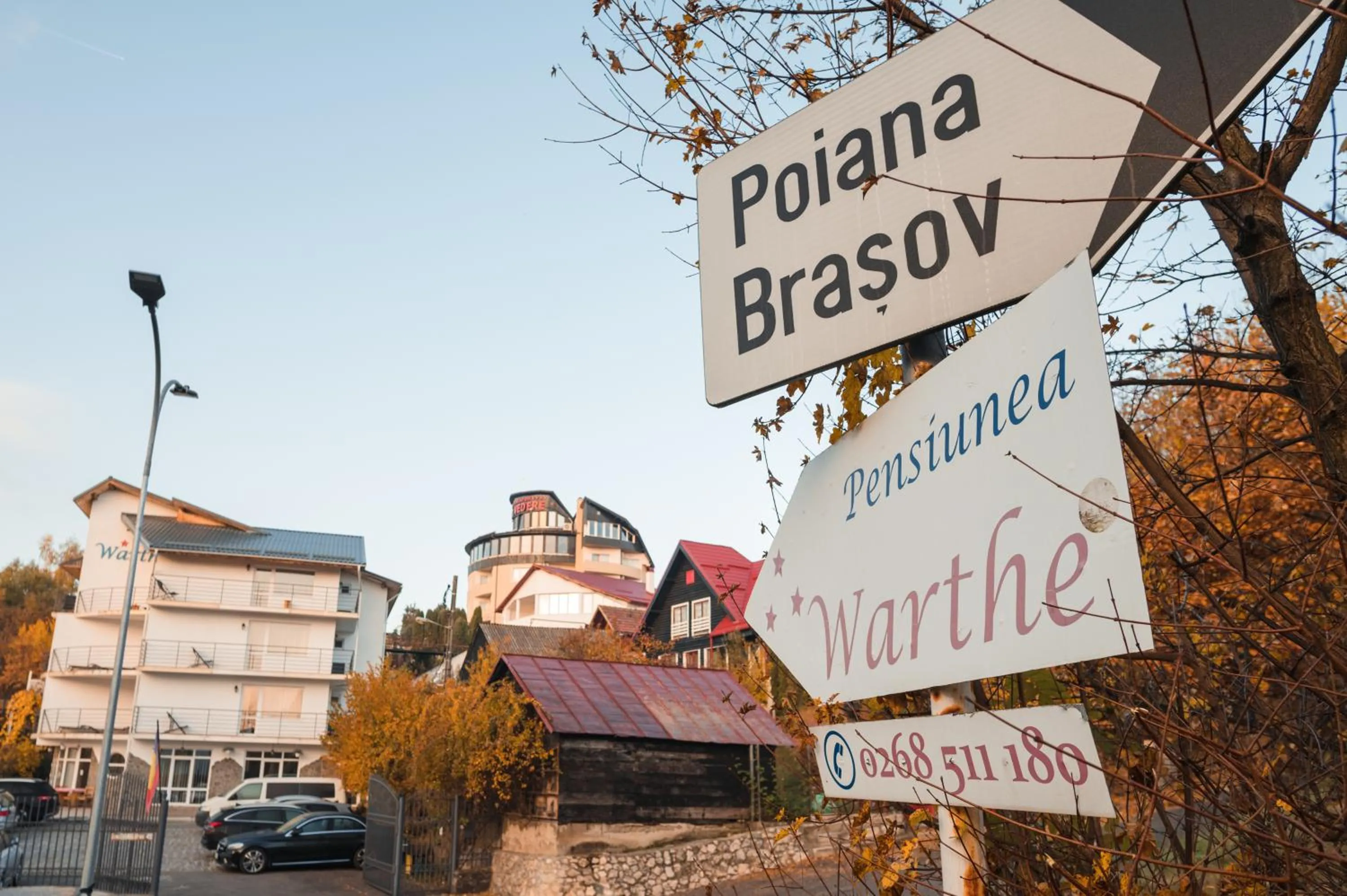 Property building in Pensiunea Warthe Bed & Breakfast