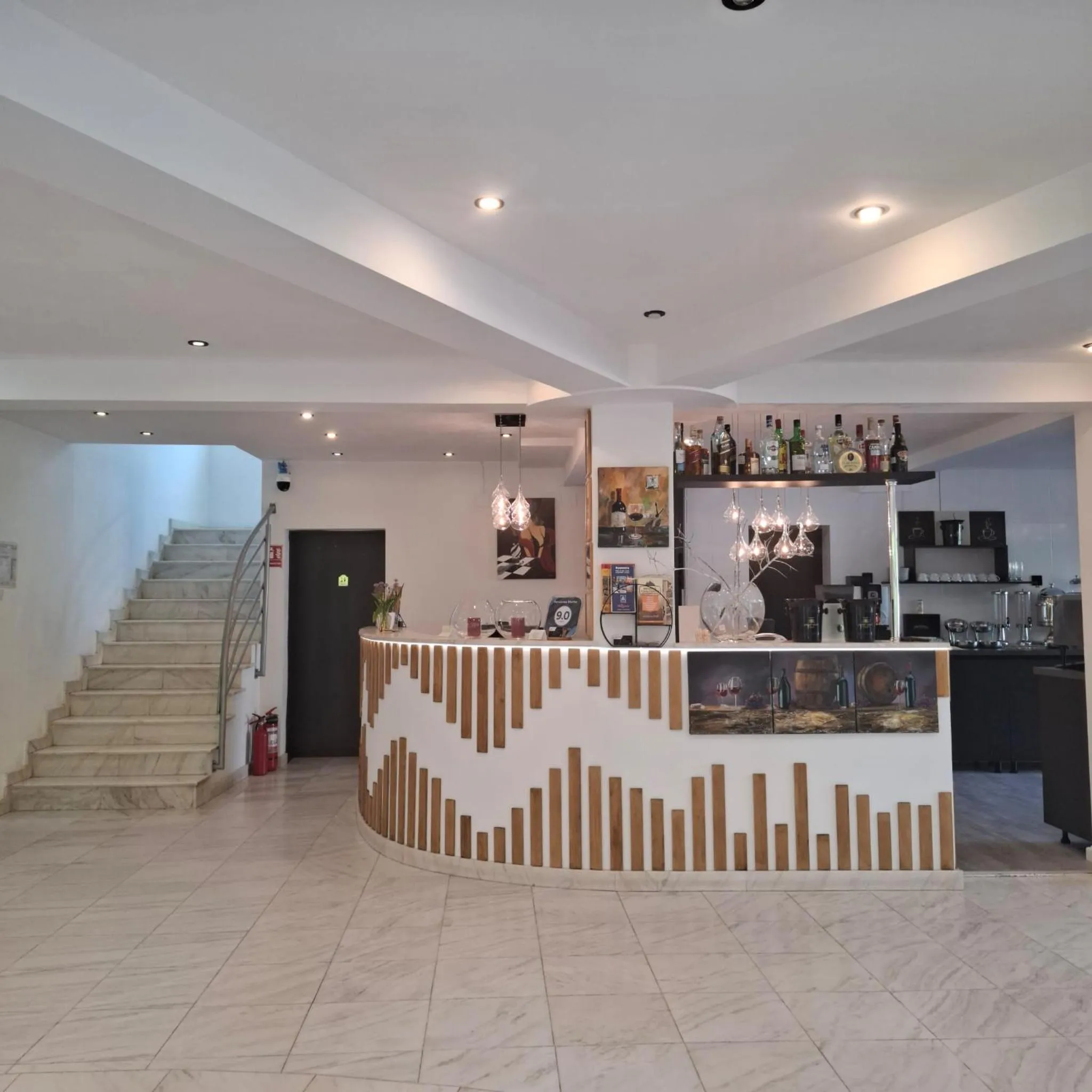 Lobby or reception in Pensiunea Warthe Bed & Breakfast