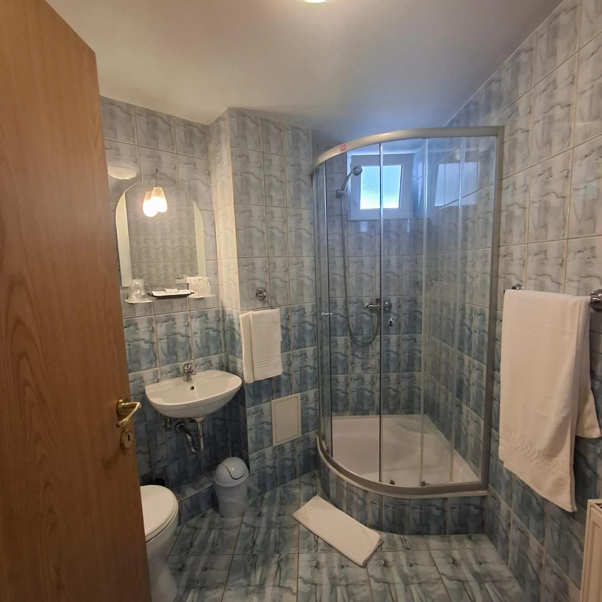 Bathroom in Pensiunea Warthe Bed & Breakfast