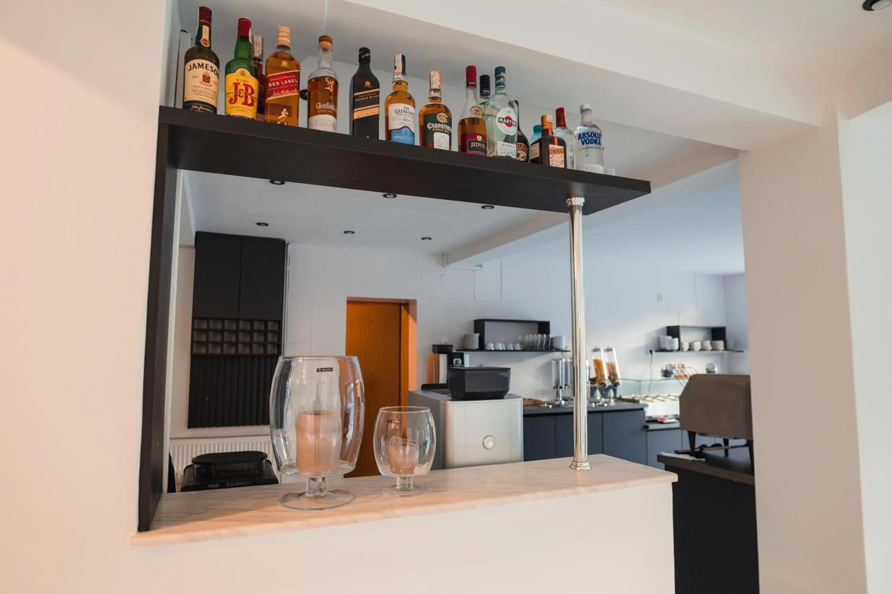 Lounge or bar in Pensiunea Warthe Bed & Breakfast