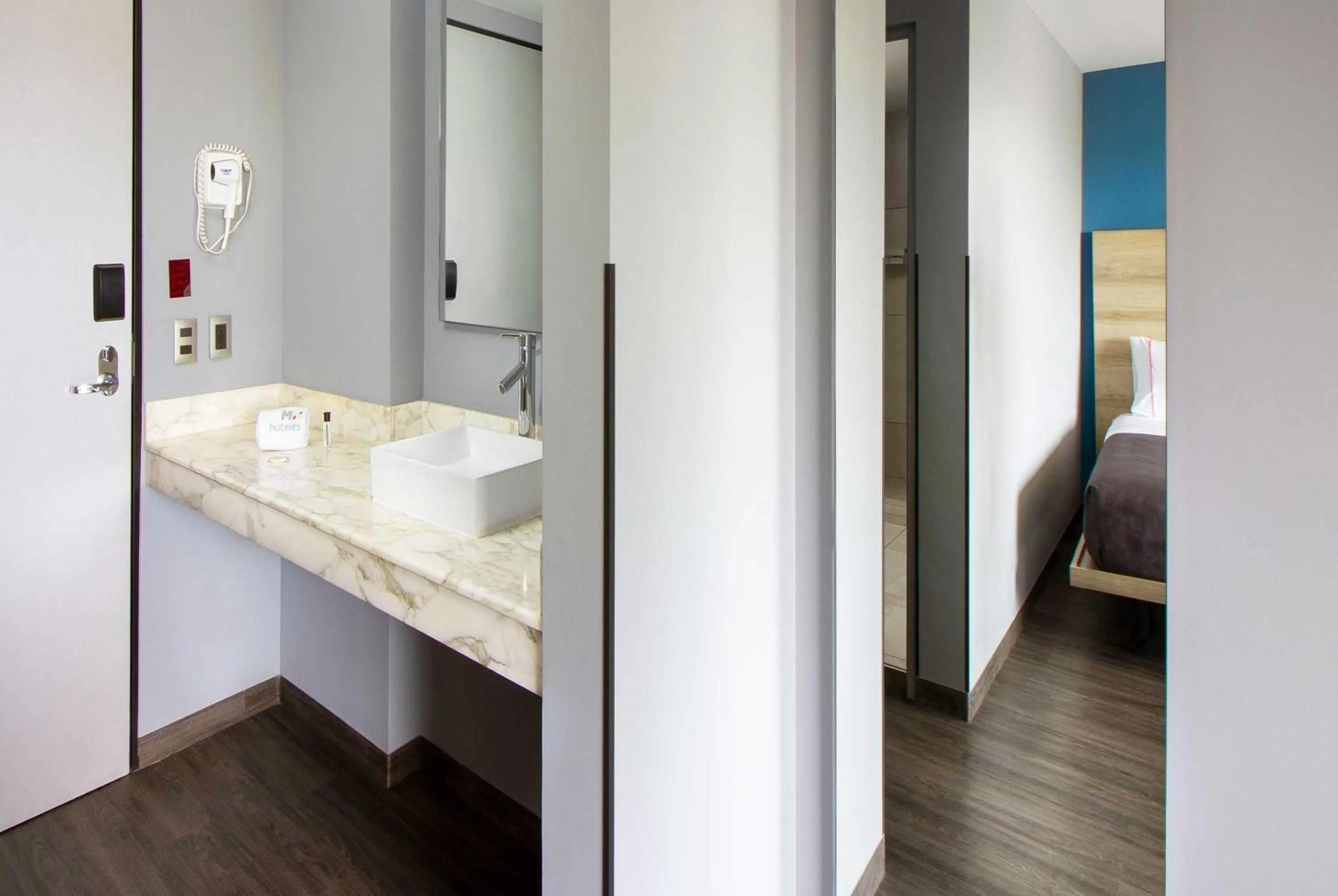 Bathroom in Hotel MX lagunilla CDMX, Trademark Collection by Wyndham