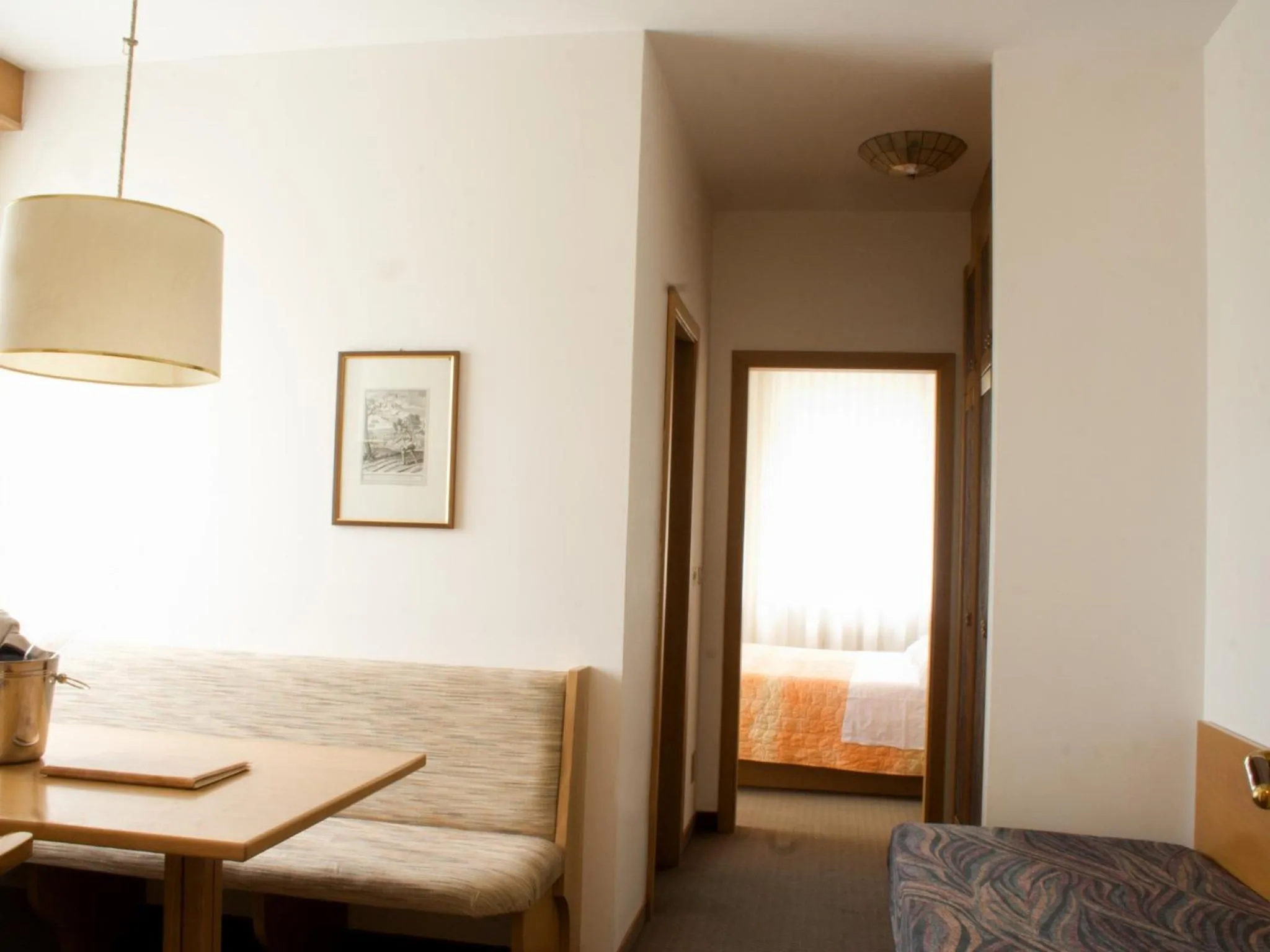 Seating area in Hotel Villa Regina