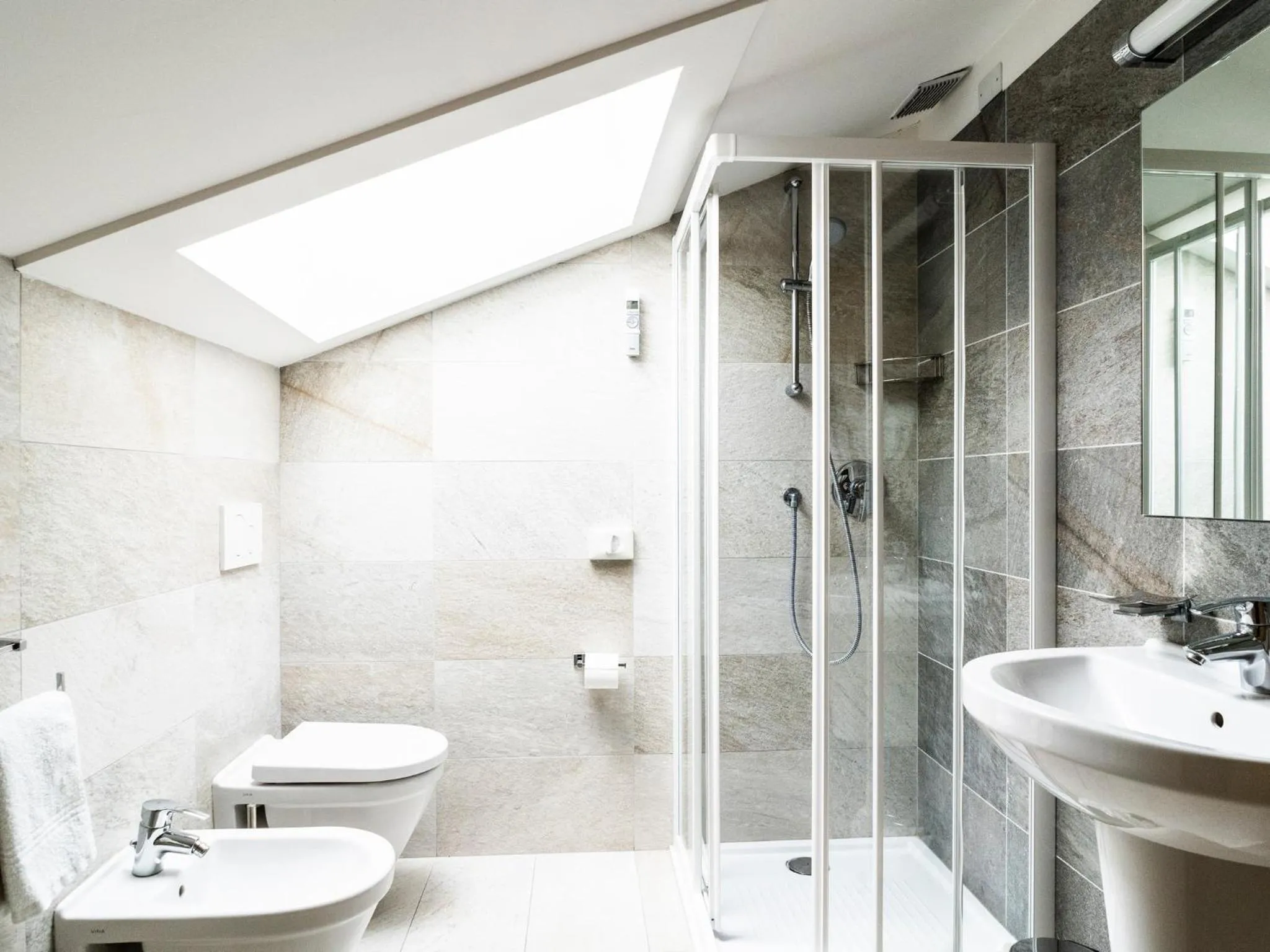 Shower in Hotel Villa Regina