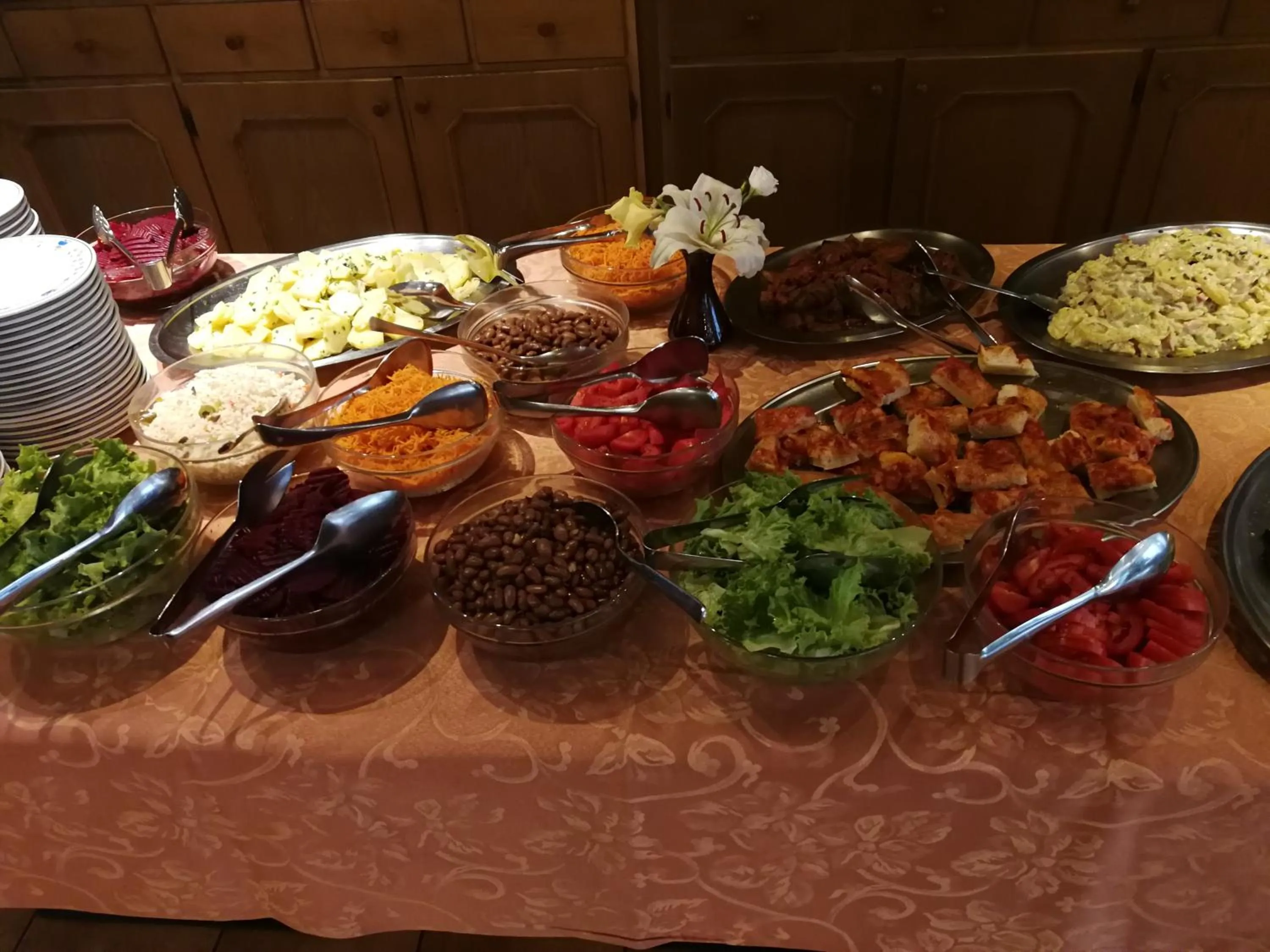 Dinner in Hotel Dolomiti