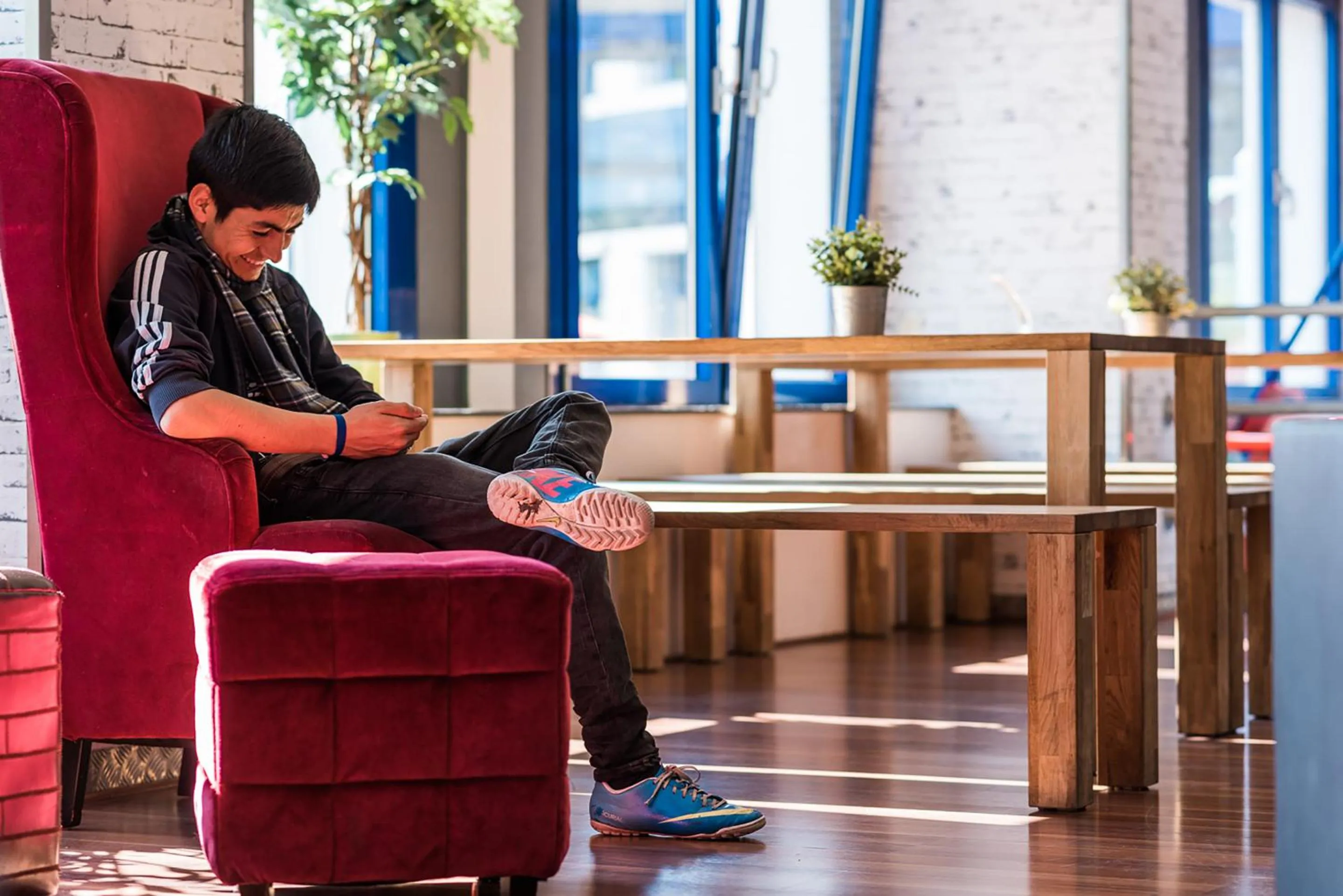 Seating area in Generator Berlin Prenzlauer Berg