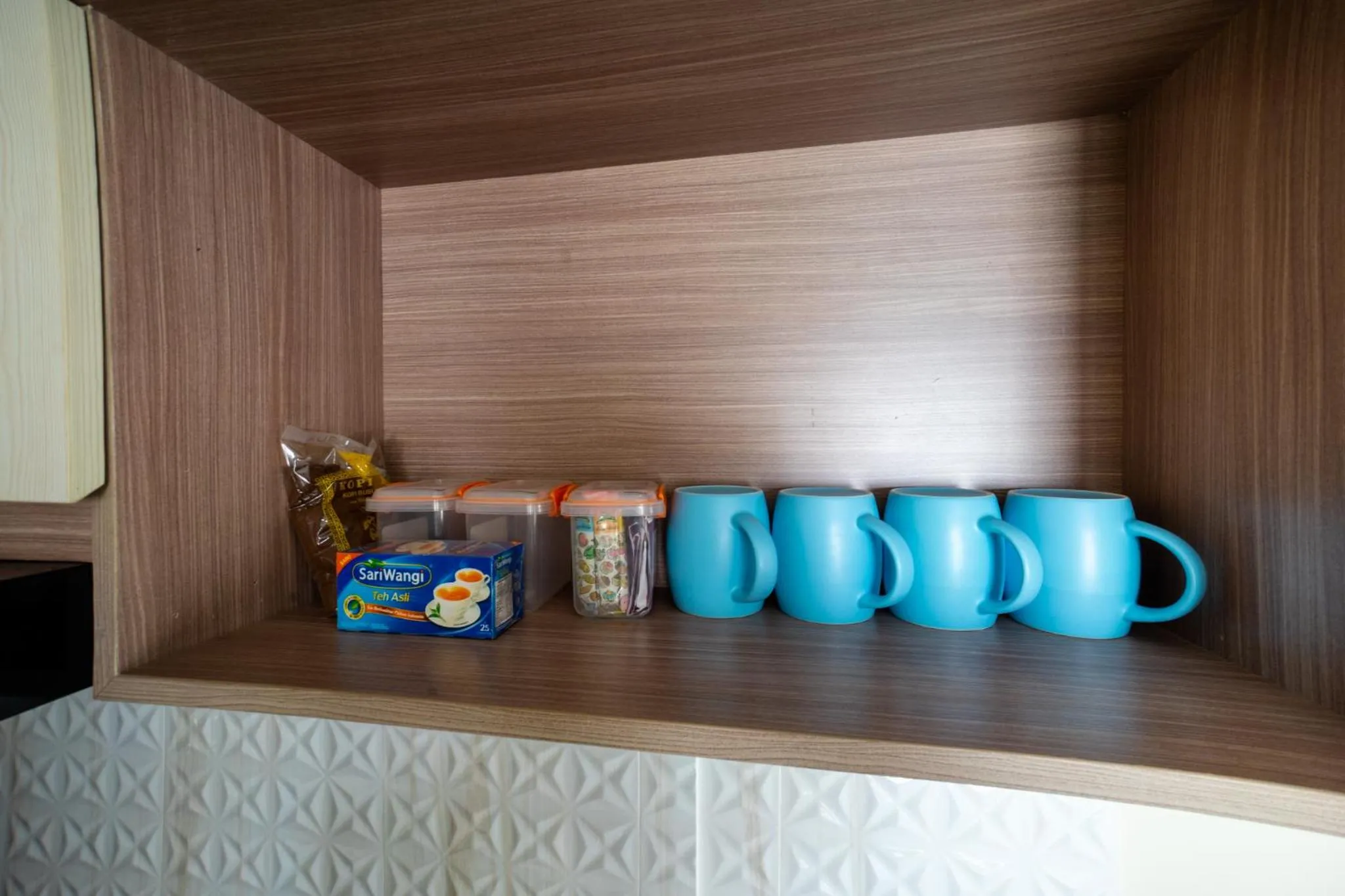 Drinks in Little Nuts Villas