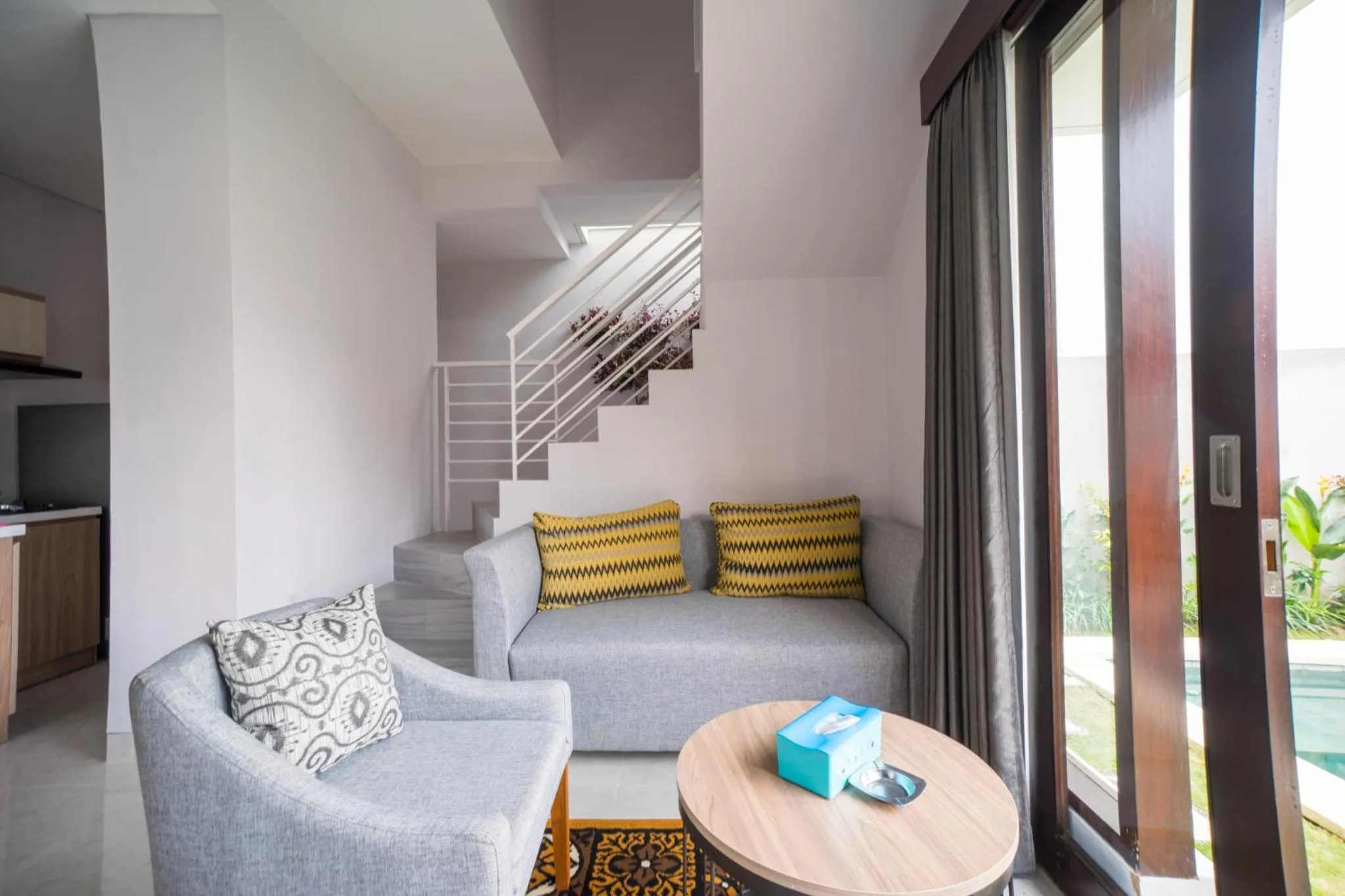 Living room in Little Nuts Villas