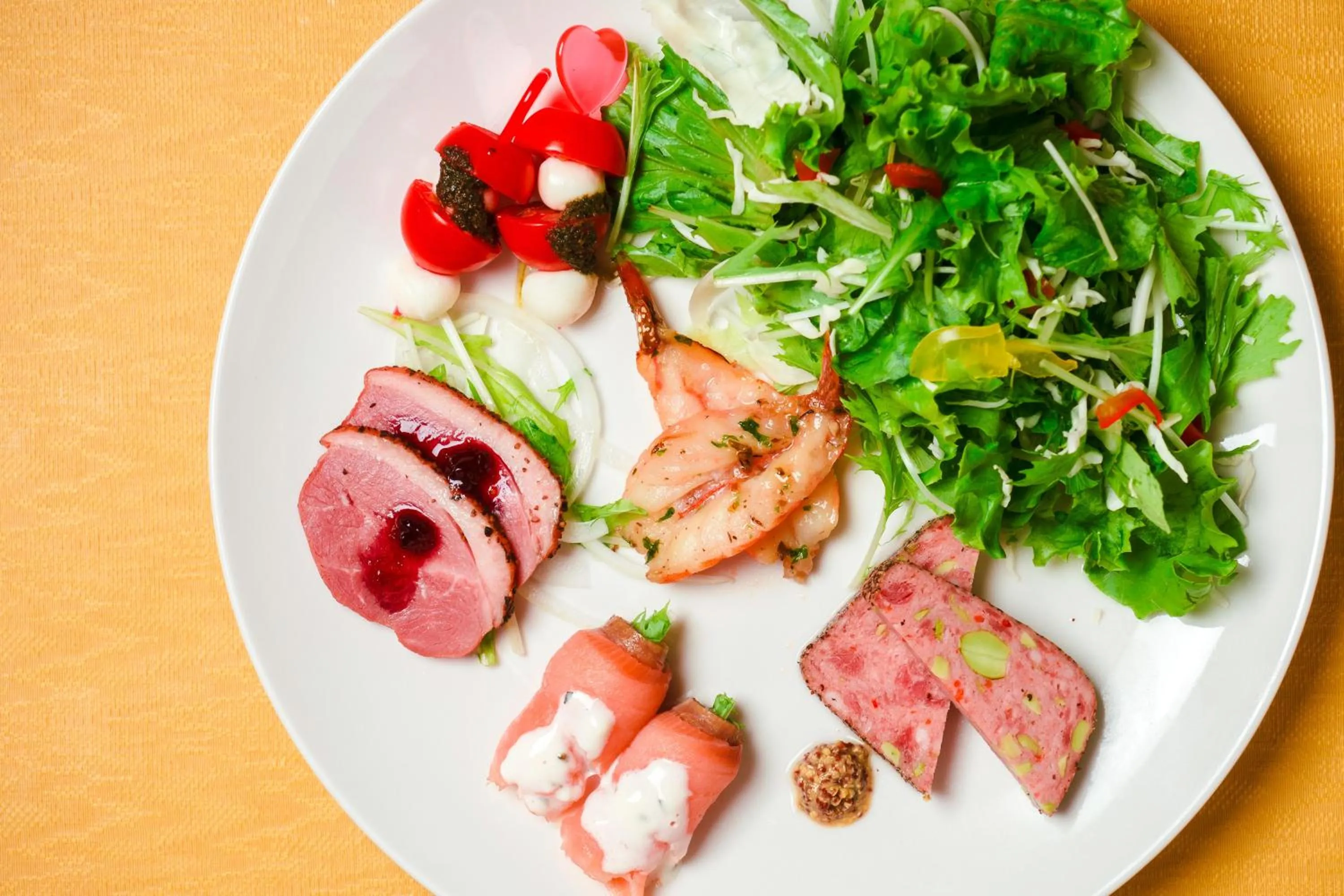 Food close-up in HOTEL AreaOne KoshikiIsland