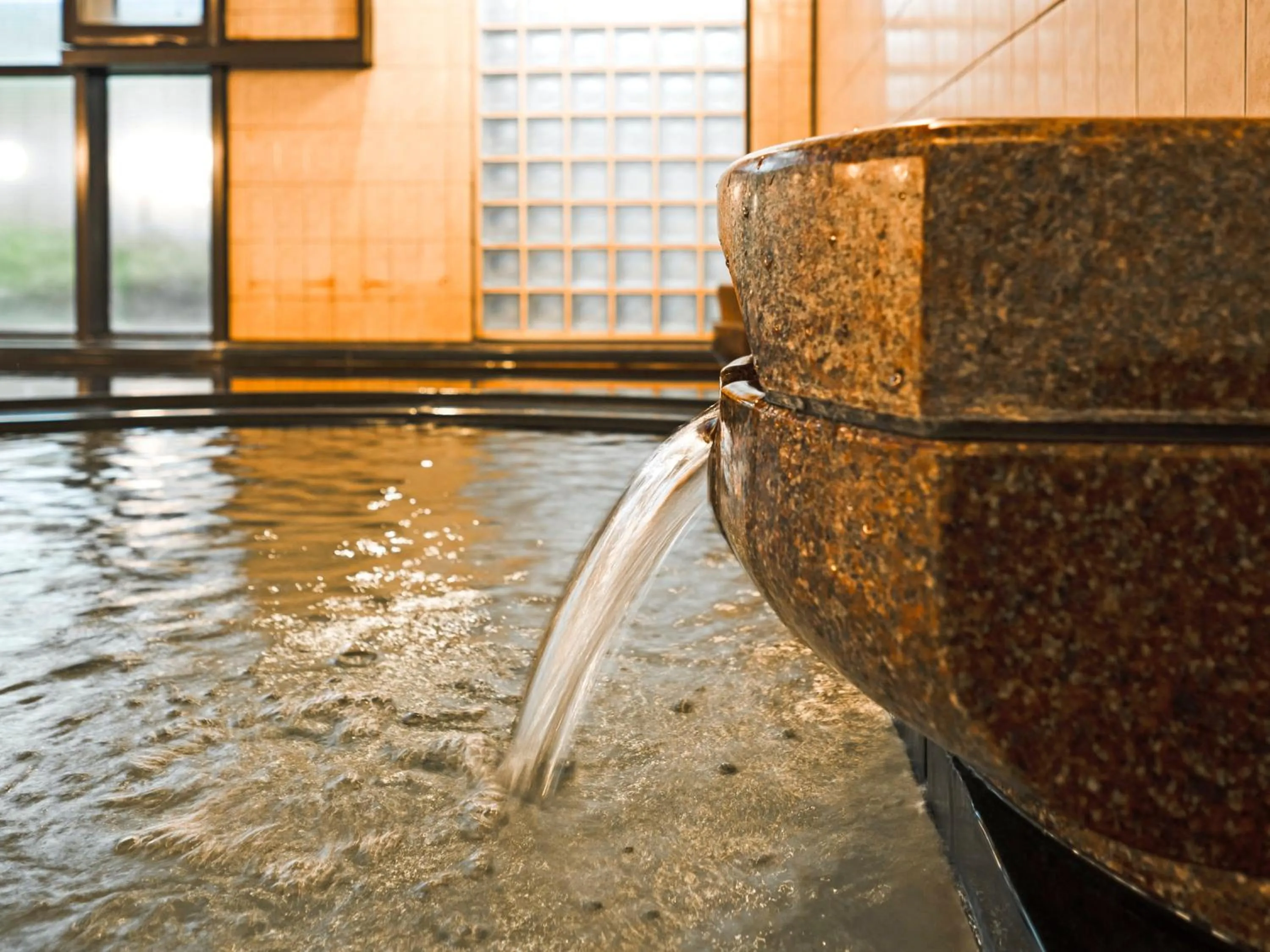 Hot Spring Bath in HOTEL AreaOne KoshikiIsland