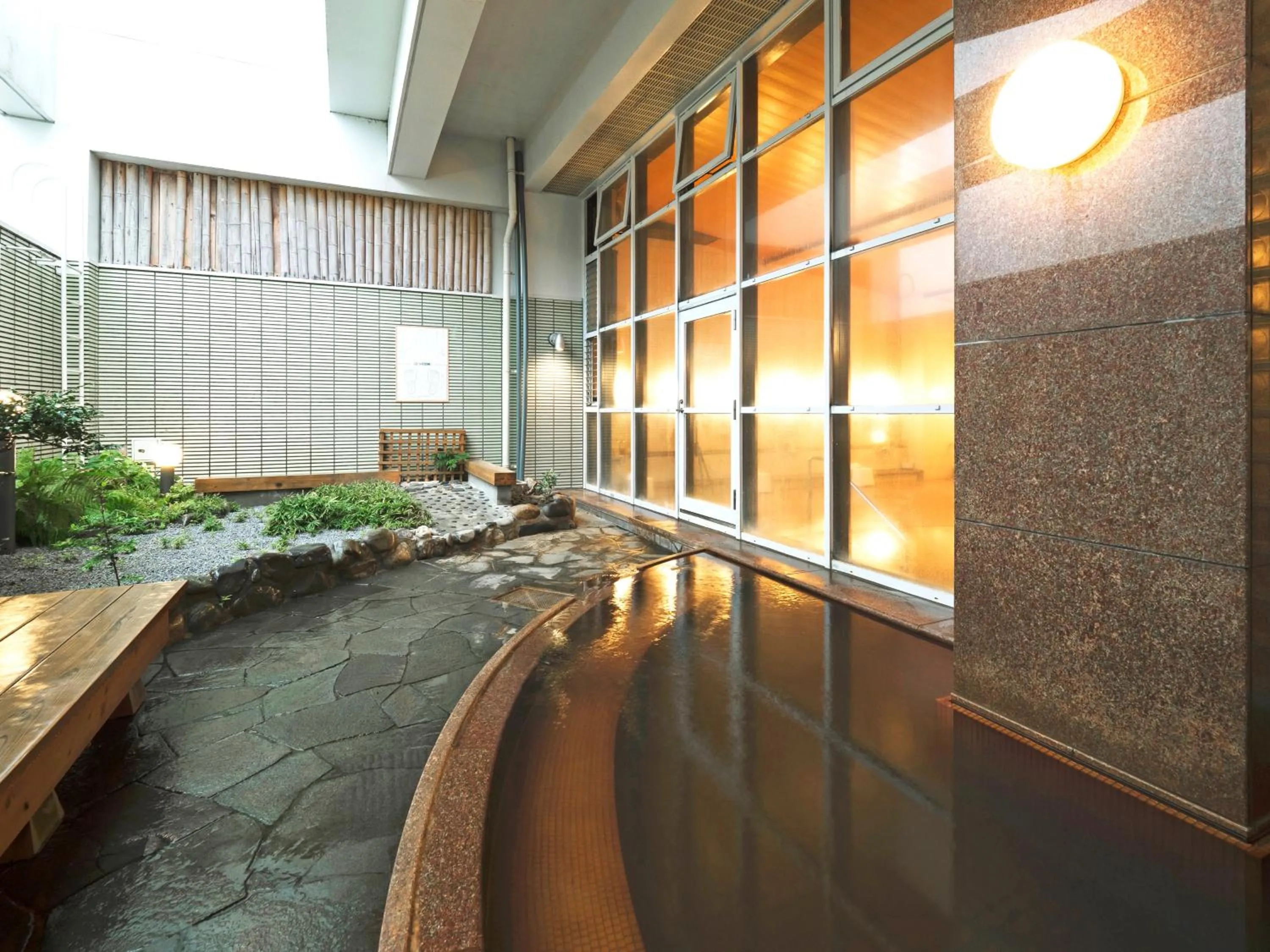 Open Air Bath in HOTEL AreaOne KoshikiIsland