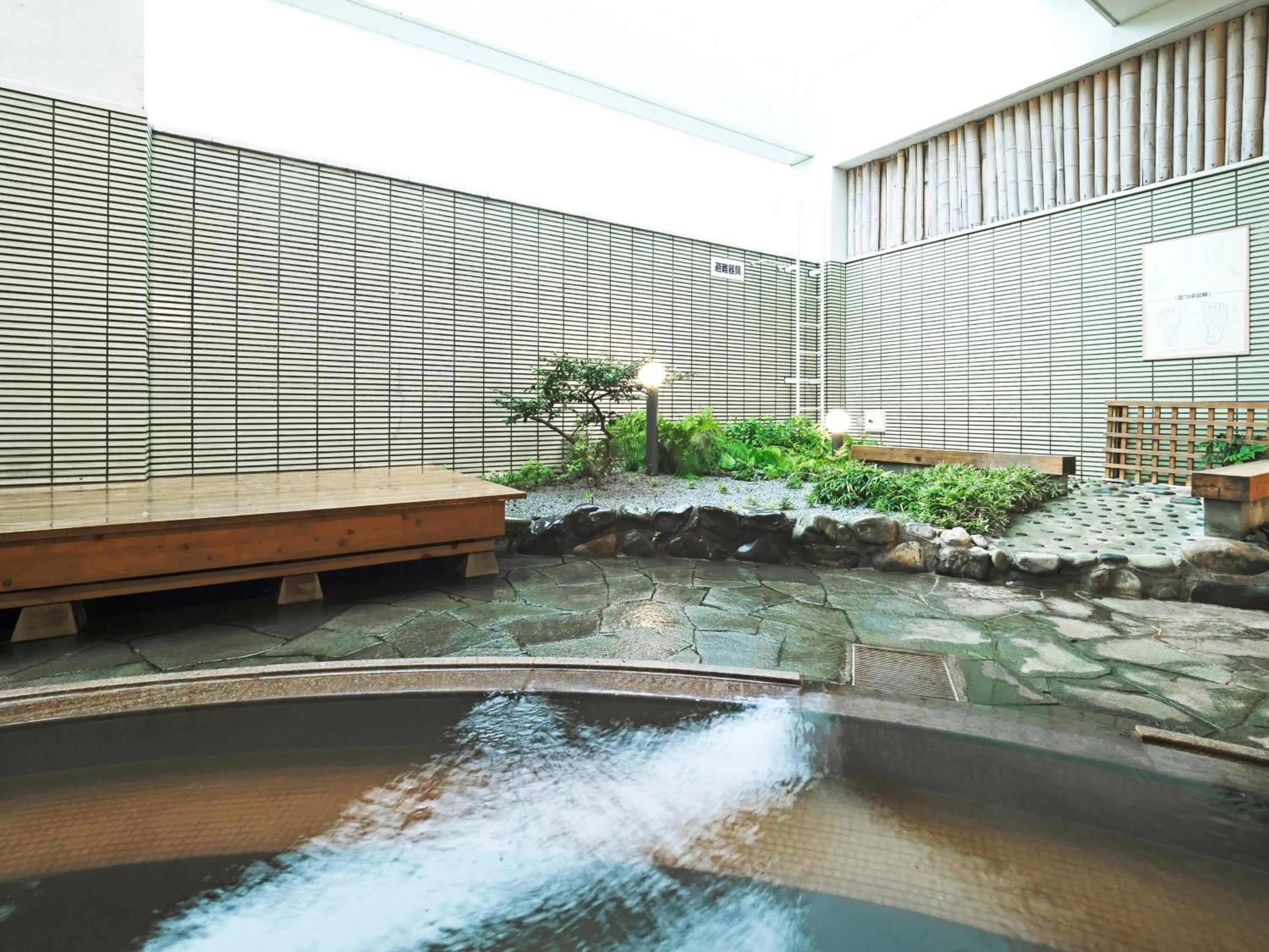 Open Air Bath in HOTEL AreaOne KoshikiIsland