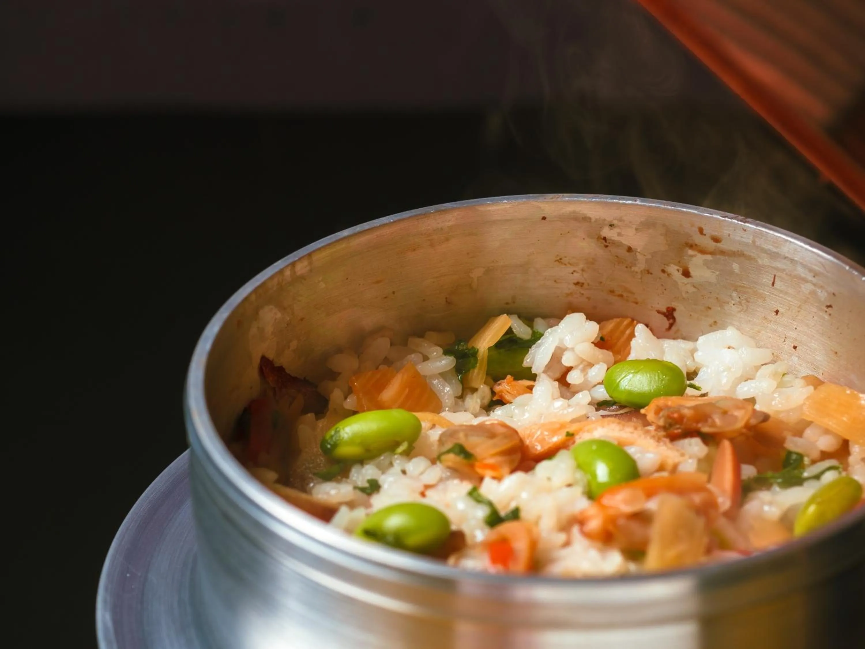 Food close-up in HOTEL AreaOne KoshikiIsland