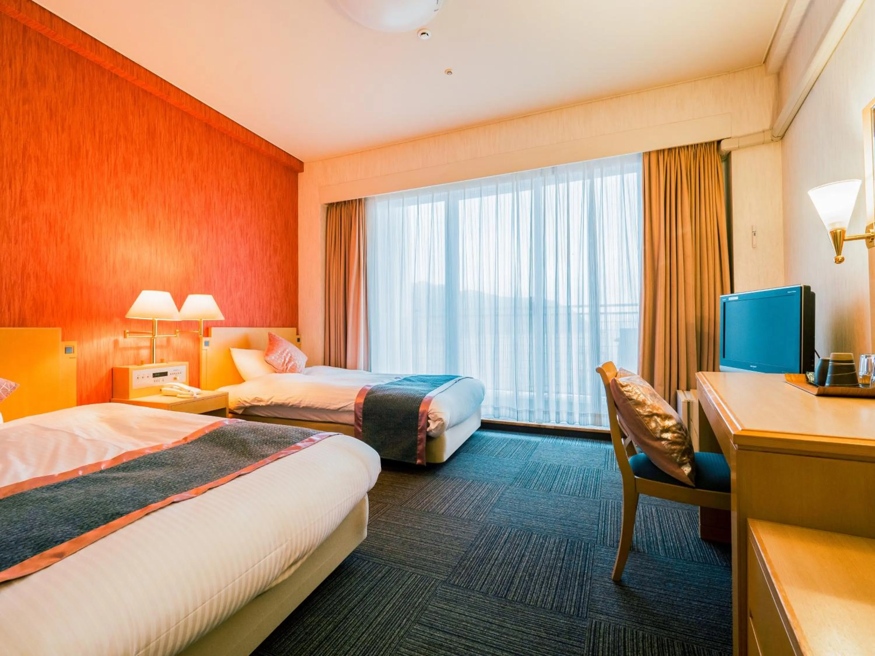 Photo of the whole room, Bed in HOTEL AreaOne KoshikiIsland