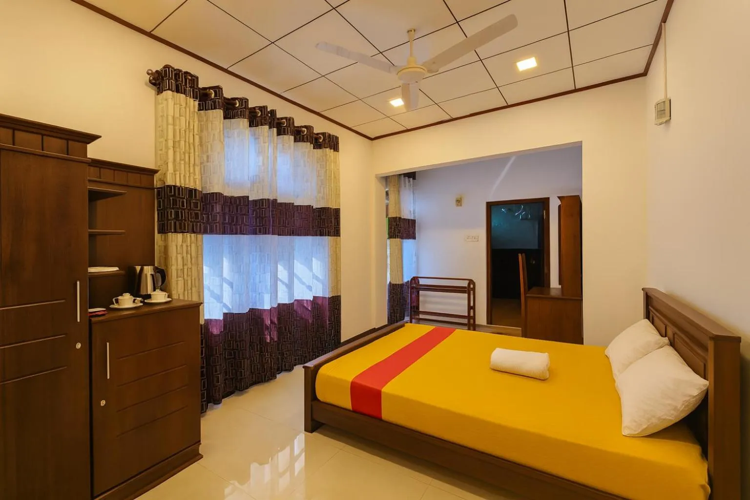 Bed in Grand Villa Kalametiya