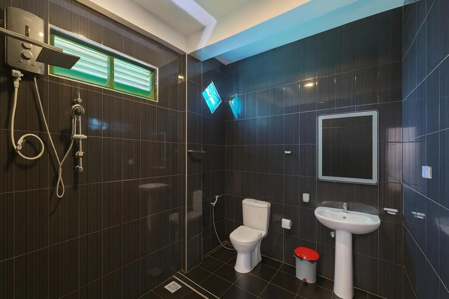 Bathroom in Grand Villa Kalametiya