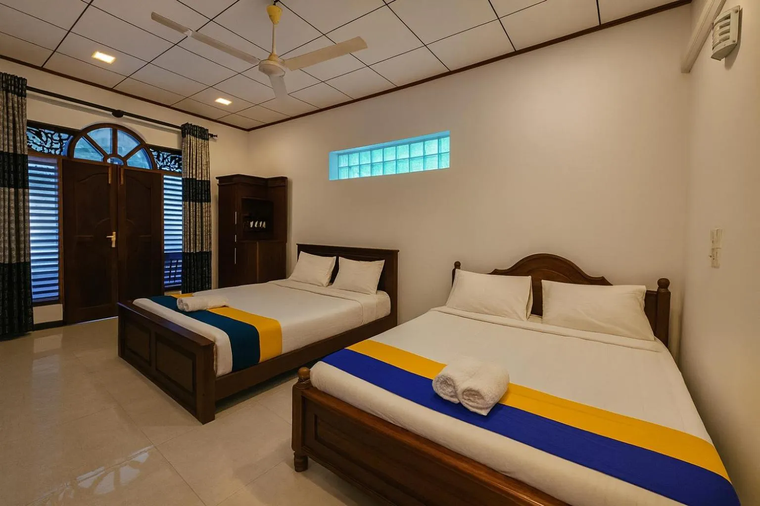 Bed in Grand Villa Kalametiya